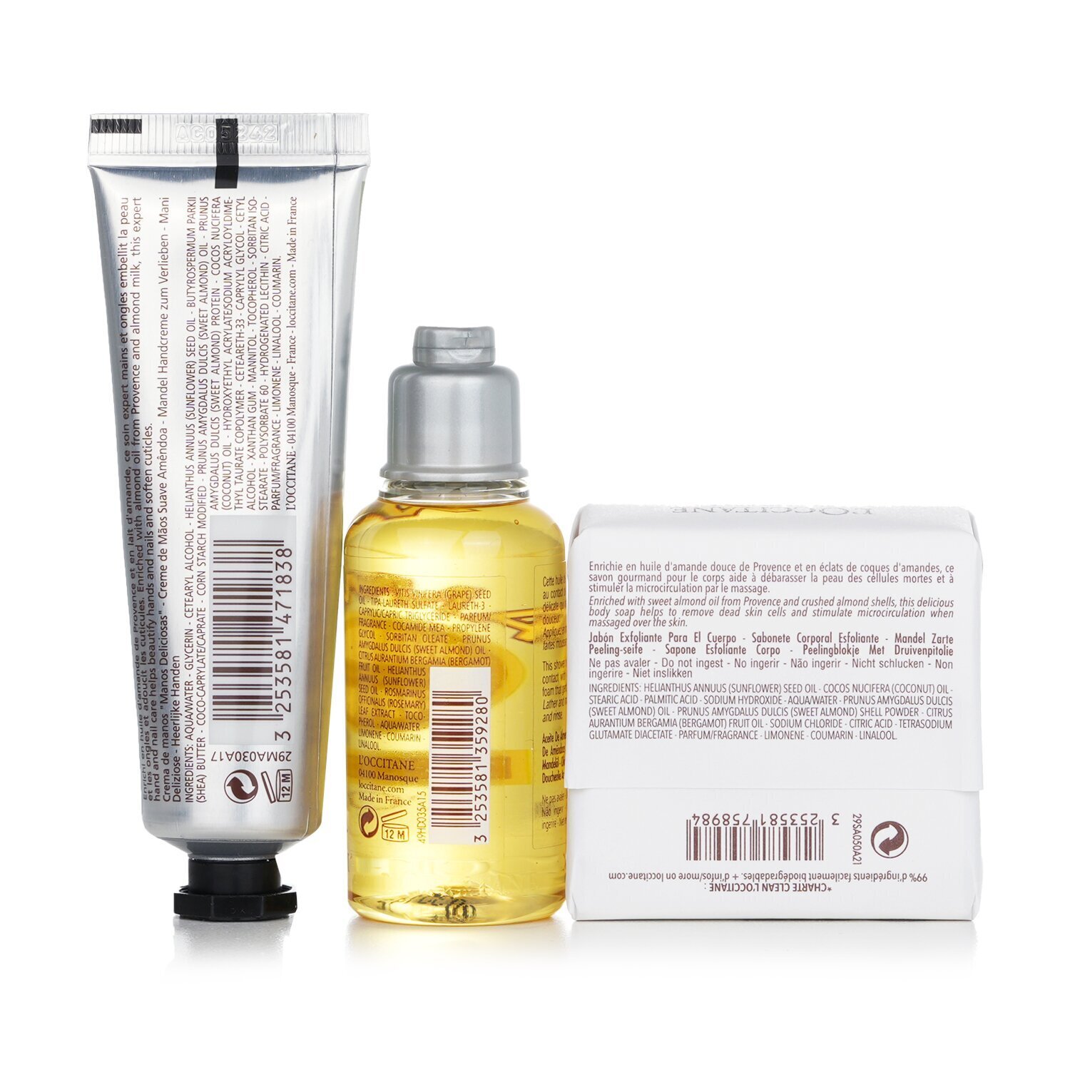 L'Occitane Almond Surprise Box Set 3pcs