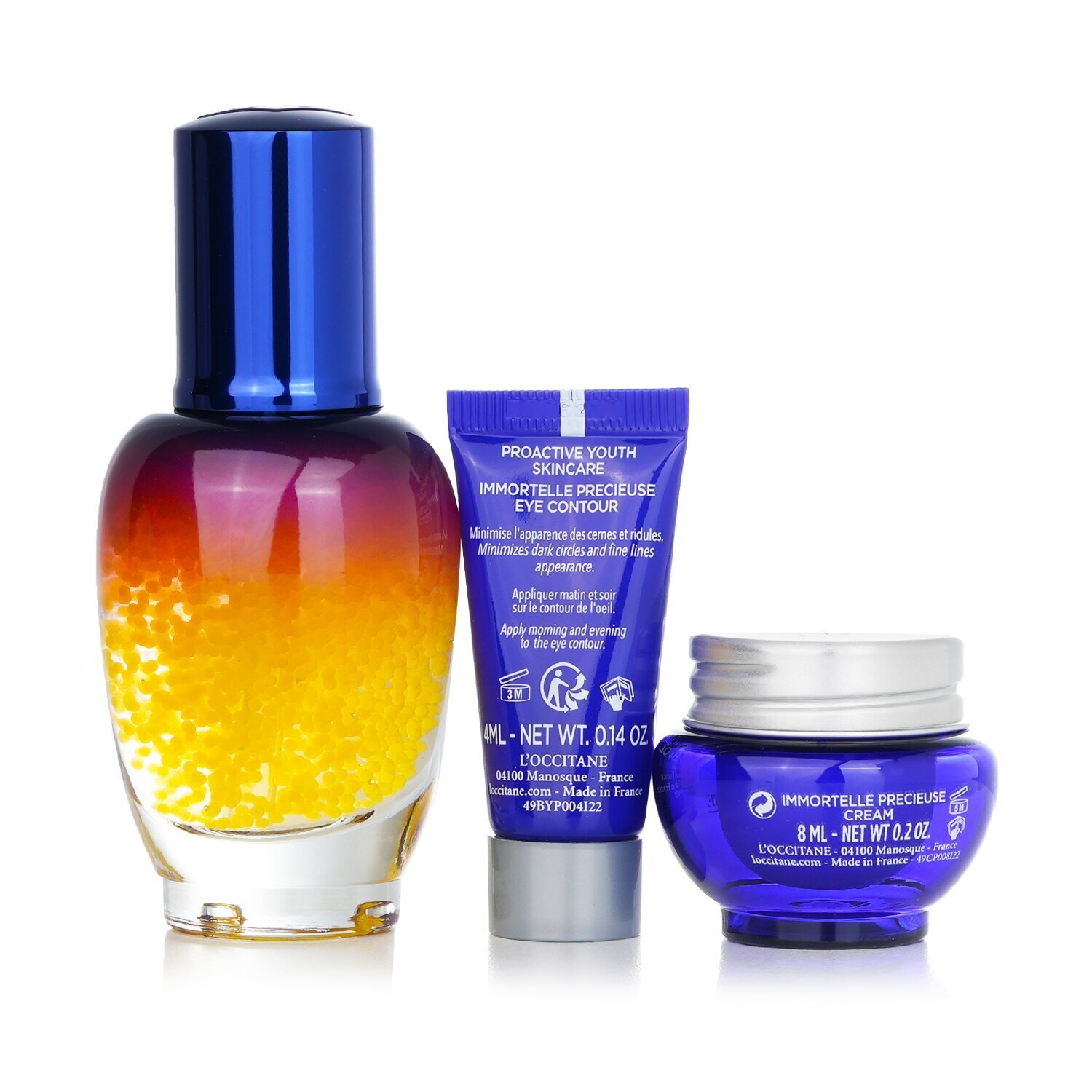 L'Occitane Immortelle Reset Face Care Set 3pcs