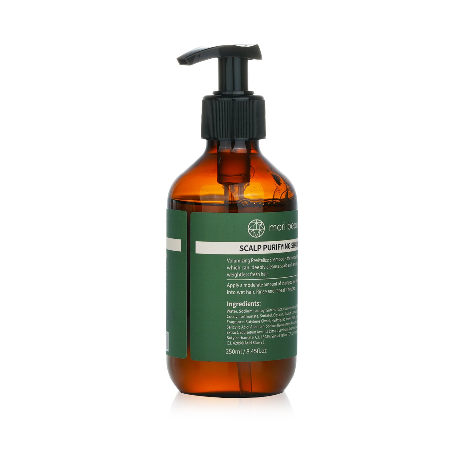mori beauty by Natural Beauty Scalp Purifying Shampoo (Exp. Date: 24/6/2024) 250ml/8.45oz