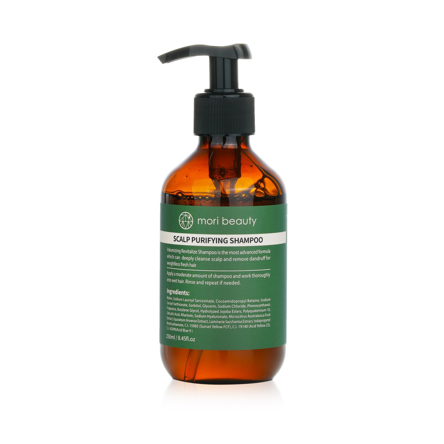 mori beauty by Natural Beauty Scalp Purifying Shampoo (Exp. Date: 24/6/2024) 250ml/8.45oz