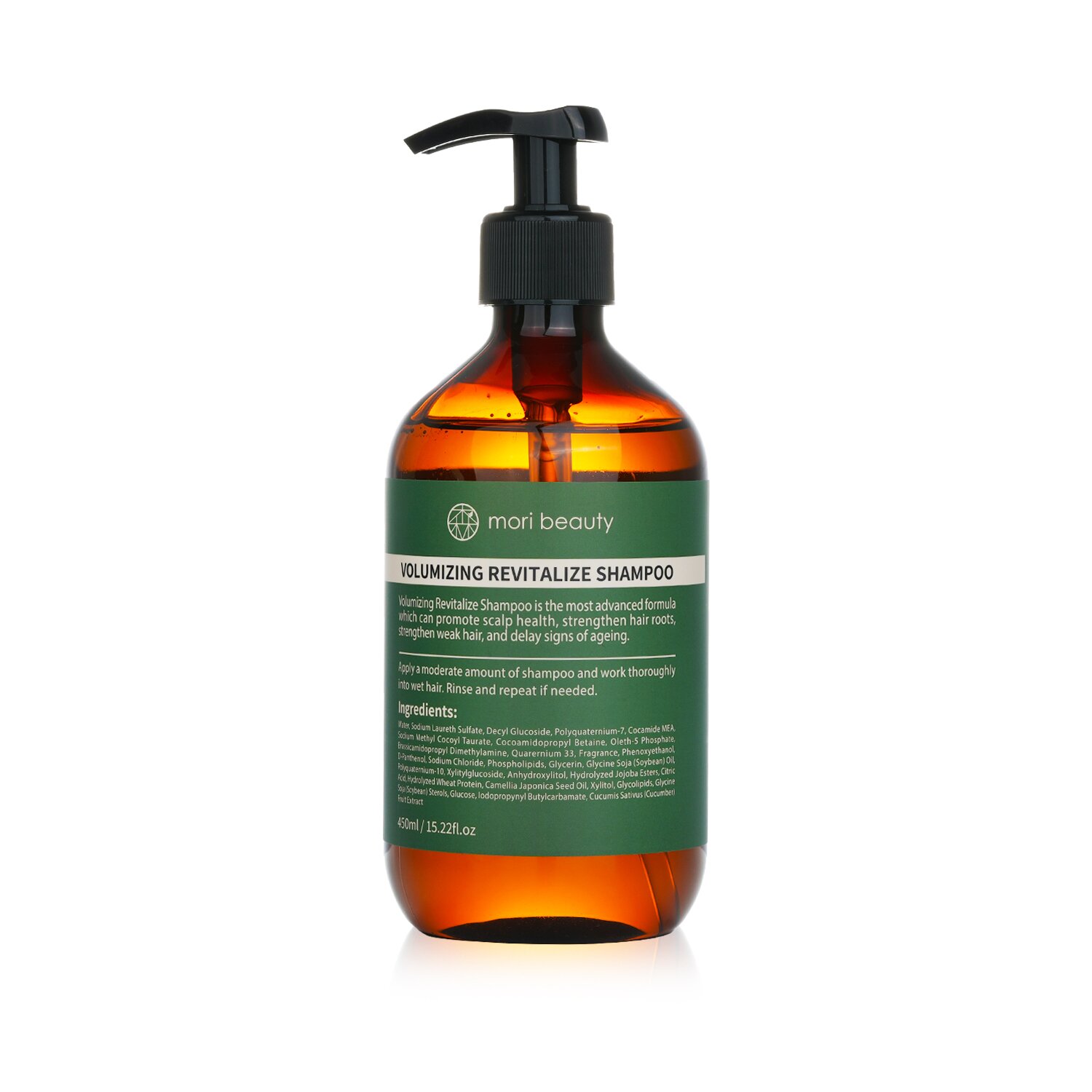 mori beauty by Natural Beauty Volumizing Revitalize Shampoo 450ml/15.22oz