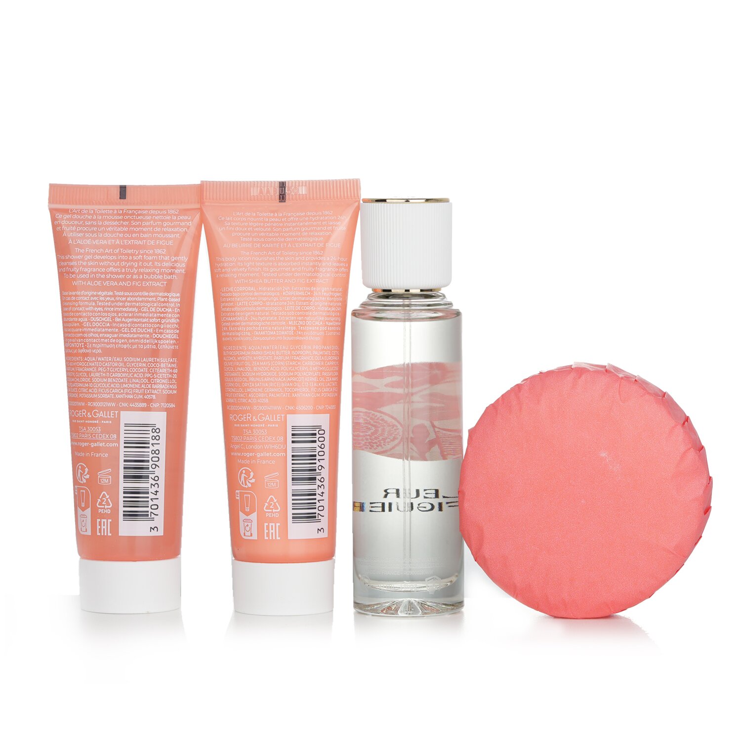 Roger & Gallet Fleur De Figuier Coffret 4pcs