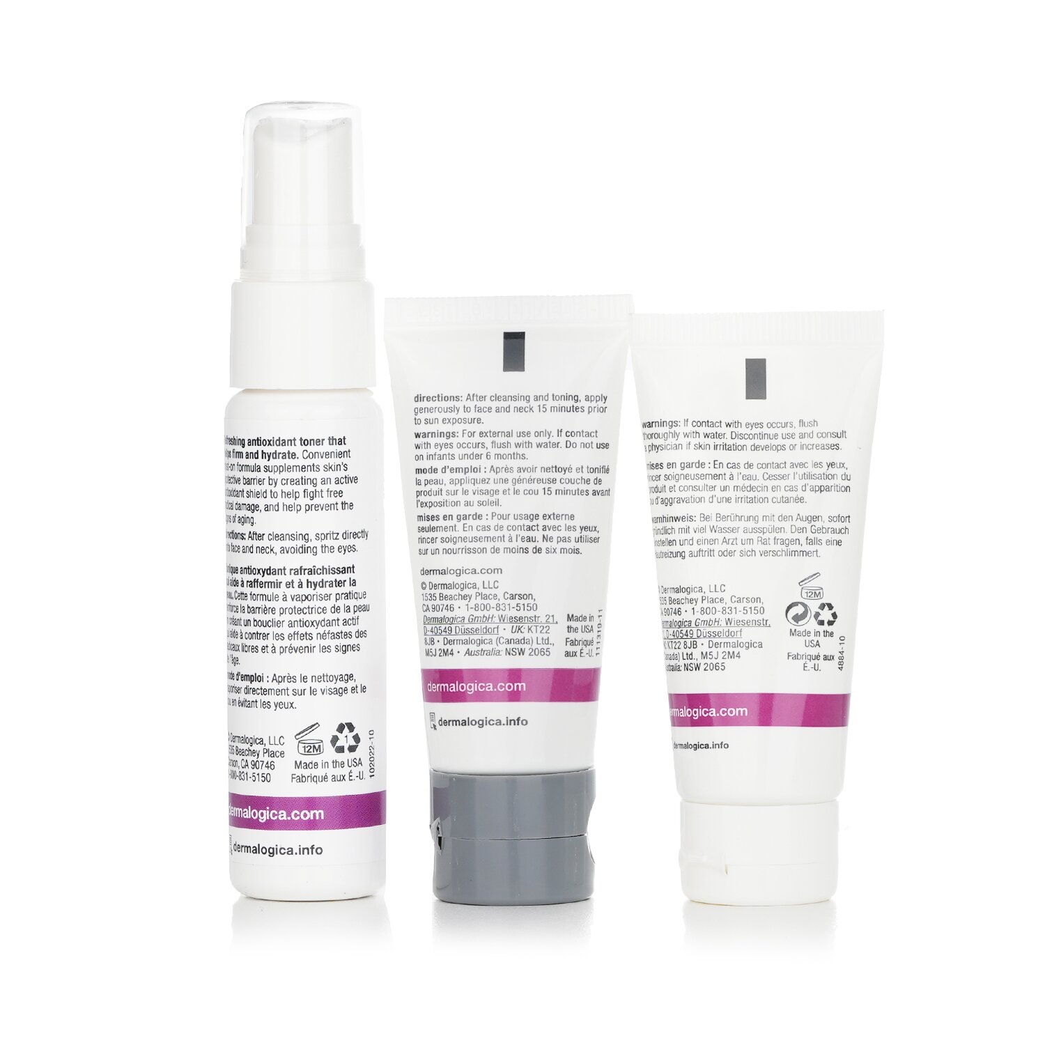 Dermalogica The Dynamic Firm + Protect Set 3pcs