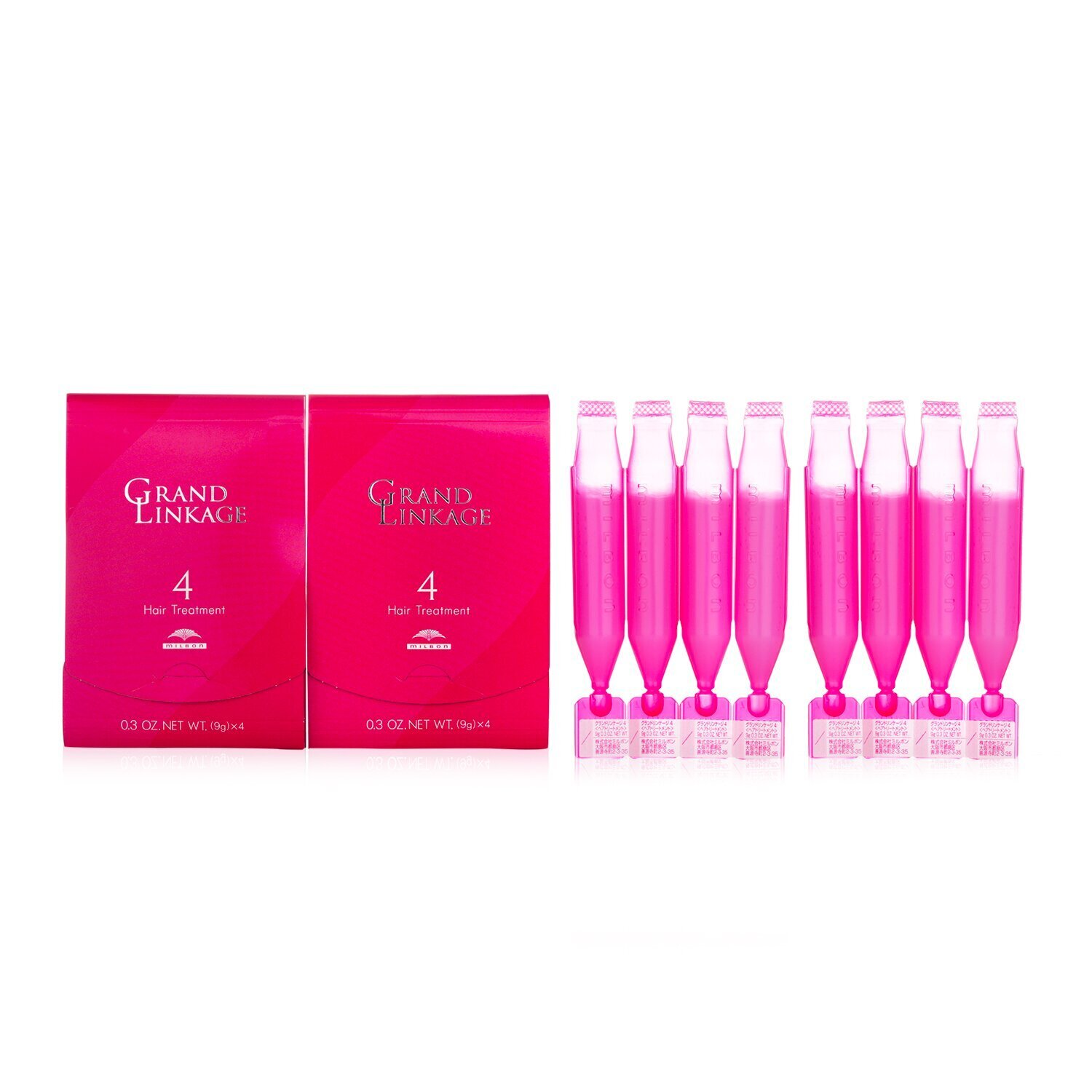 Milbon Grand Linkage Hair Treatment - 4 8x9g/0.3oz