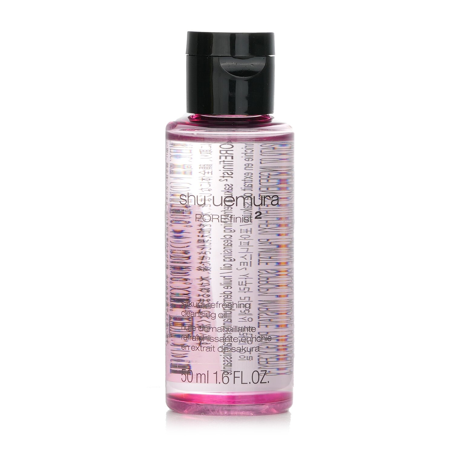 Shu Uemura POREfinist² Sakura frissítő tisztító olaj (miniatűr) 50ml/1.6oz