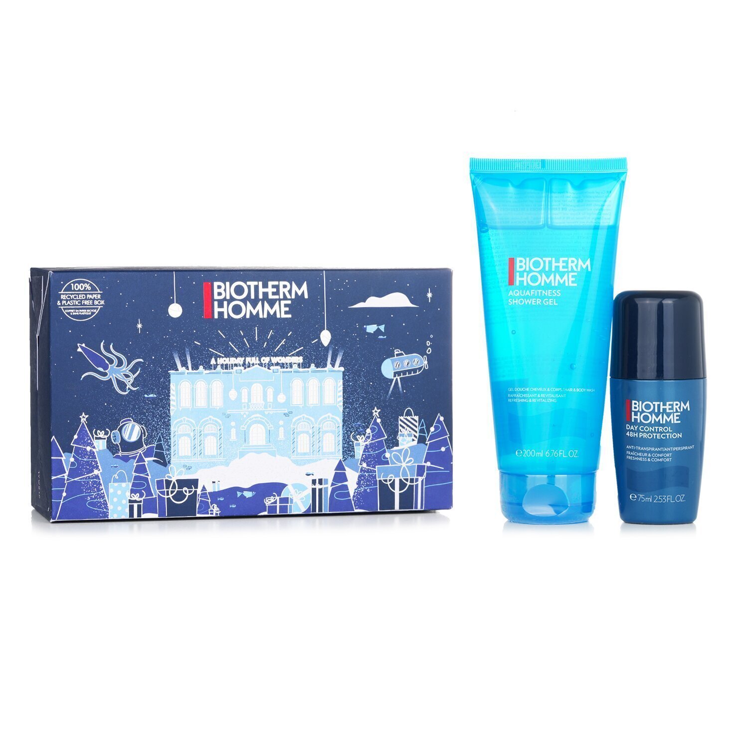 Biotherm 碧兒泉 Aquafitness 清新煥活套裝: 2pcs