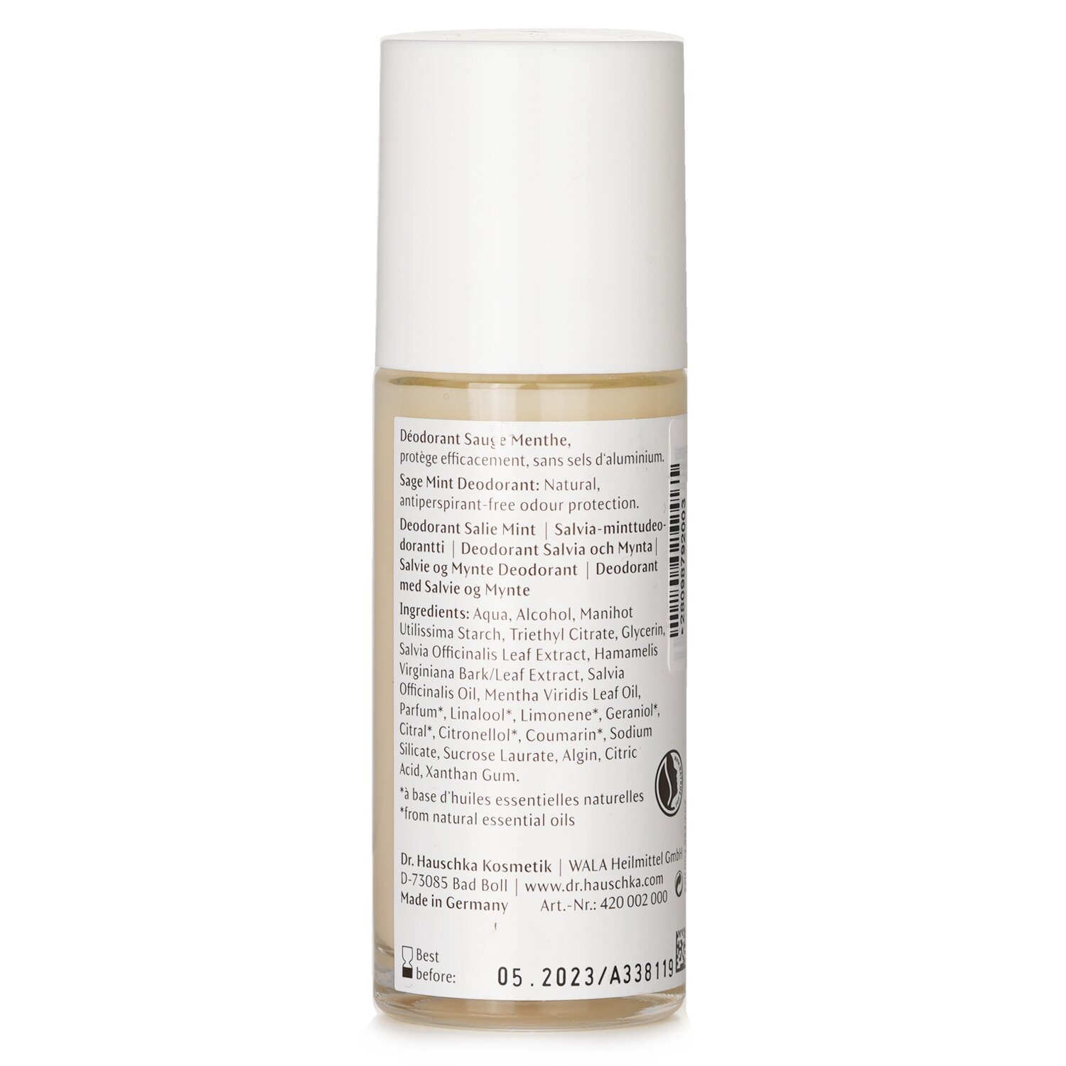Dr. Hauschka Sage Mint Deodorant (Exp. Date: 05/2023) 50ml/1.7oz