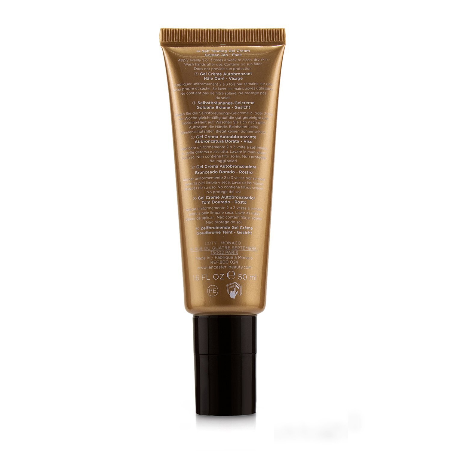 Lancaster Sun 365 Instant Self Tan Self Tanning Gel Cream (Golden Tan - Face) (Exp. Date: 05/2023) 50ml/1.6oz