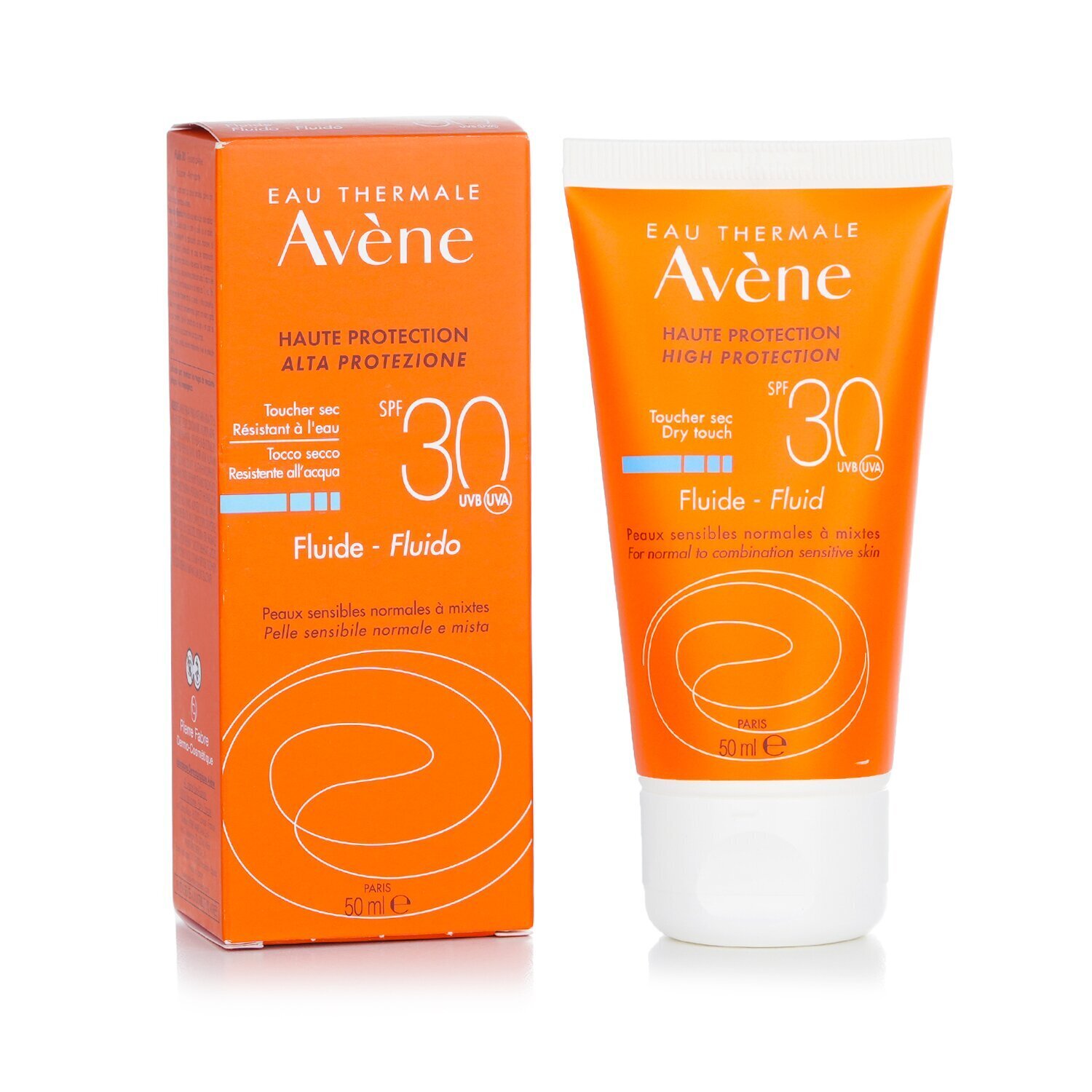 Avene High Protection Fluid SPF 30 - For Normal to Combination Sensitive Skin (Exp. Date: 01/2023) 50ml/1.7oz