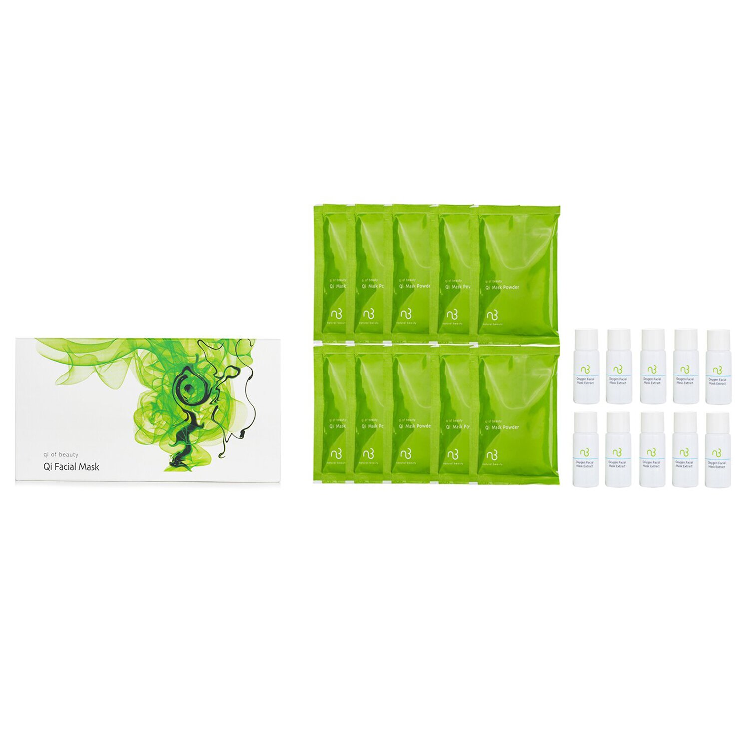 Natural Beauty 치 오프 뷰티 산소 마스크 세트 10 Applications