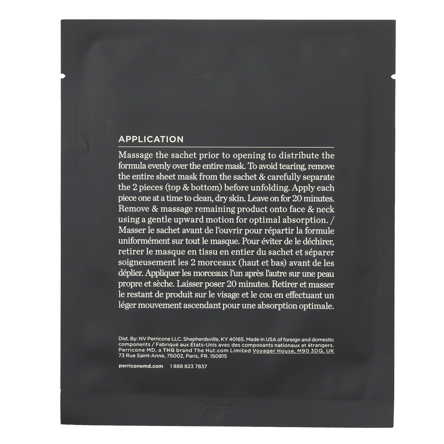Perricone MD Cold Plasma Plus+ Concentrated Treatment Sheet Mask 6x24ml/0.8oz