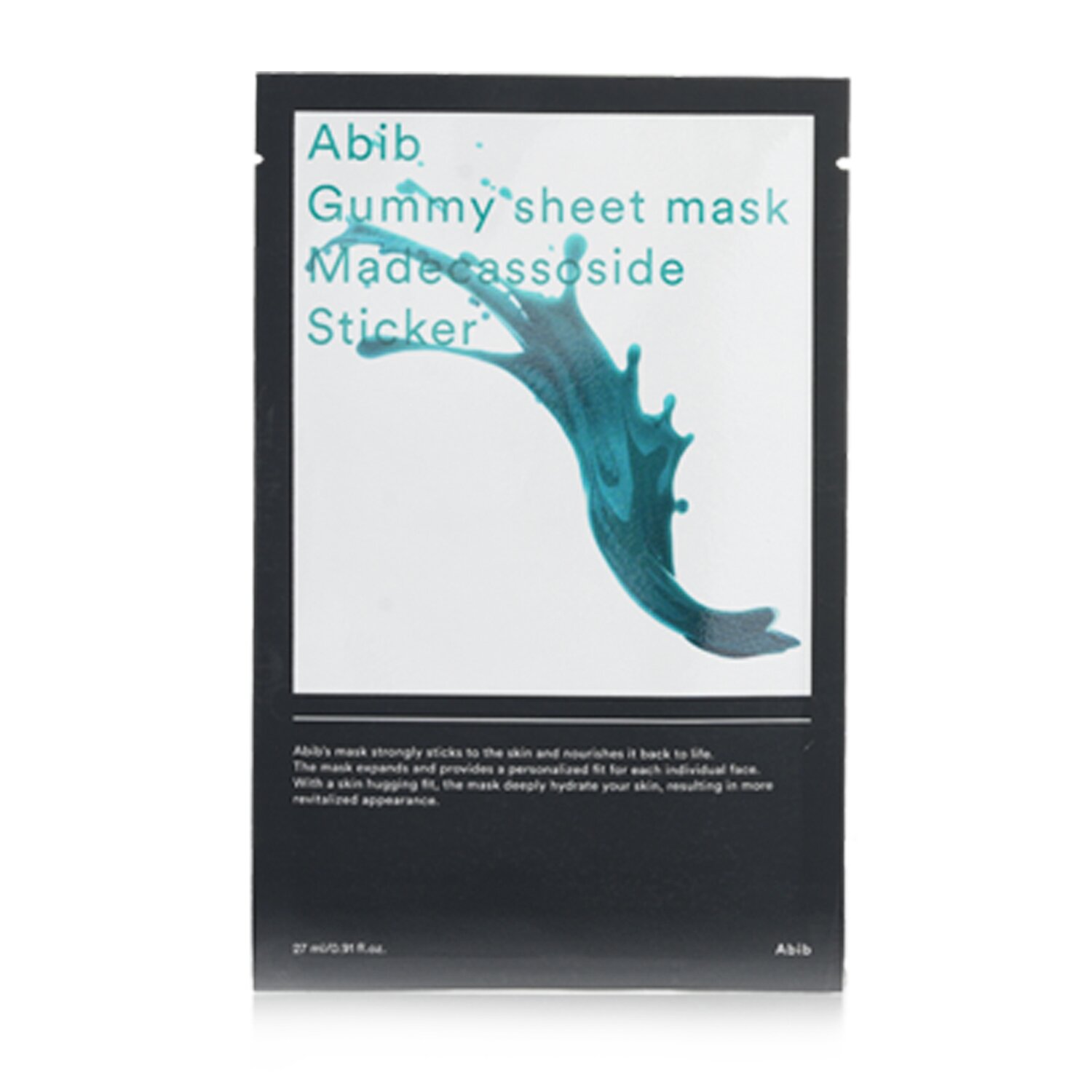 Abib Gummy Sheet Mask - Madecassoside Sticker 27mlx10pcs