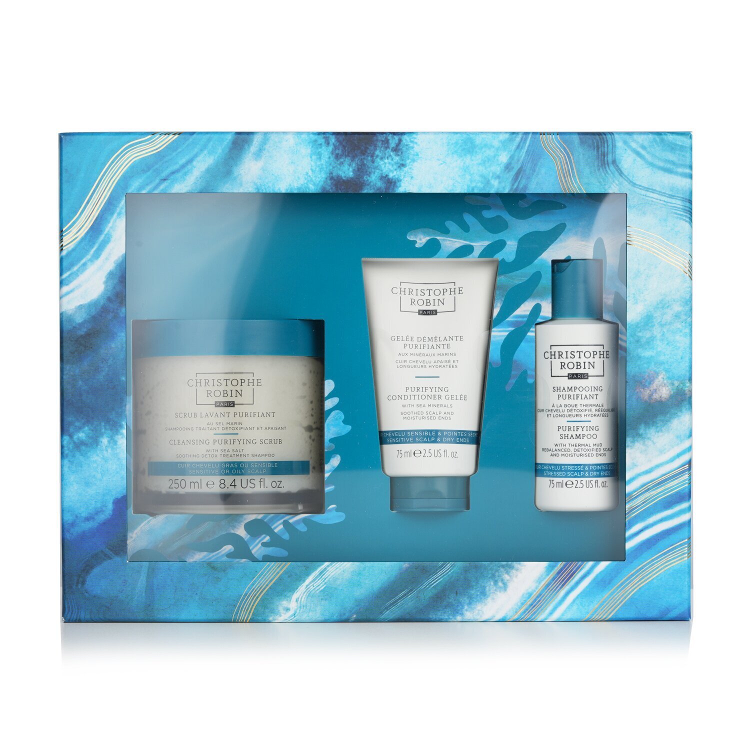 Christophe Robin The Hair Detox Ritual Set 3pcs