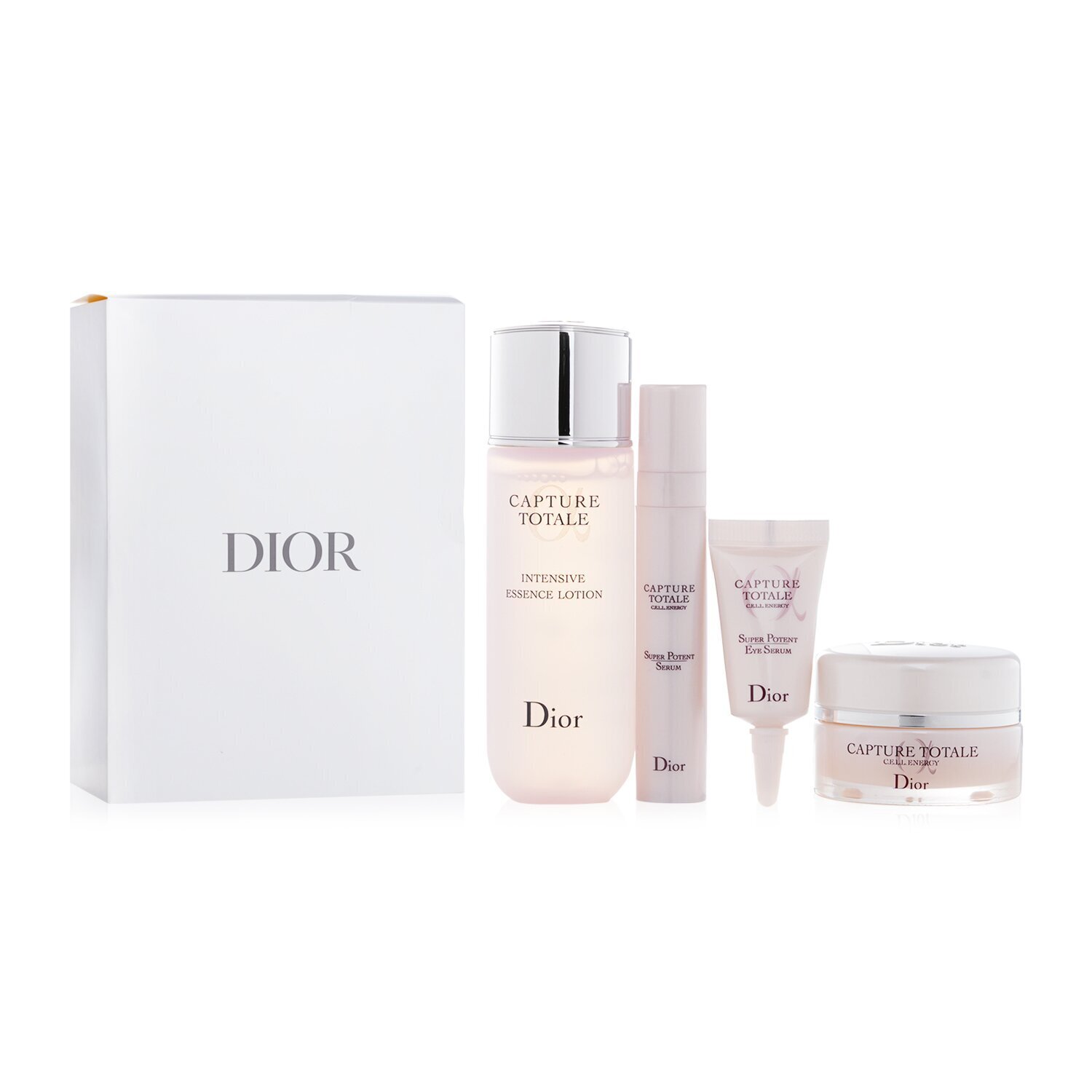 Christian Dior مجموعة كابتشر توتال للعناية بالبشرة 4pcs+1bag