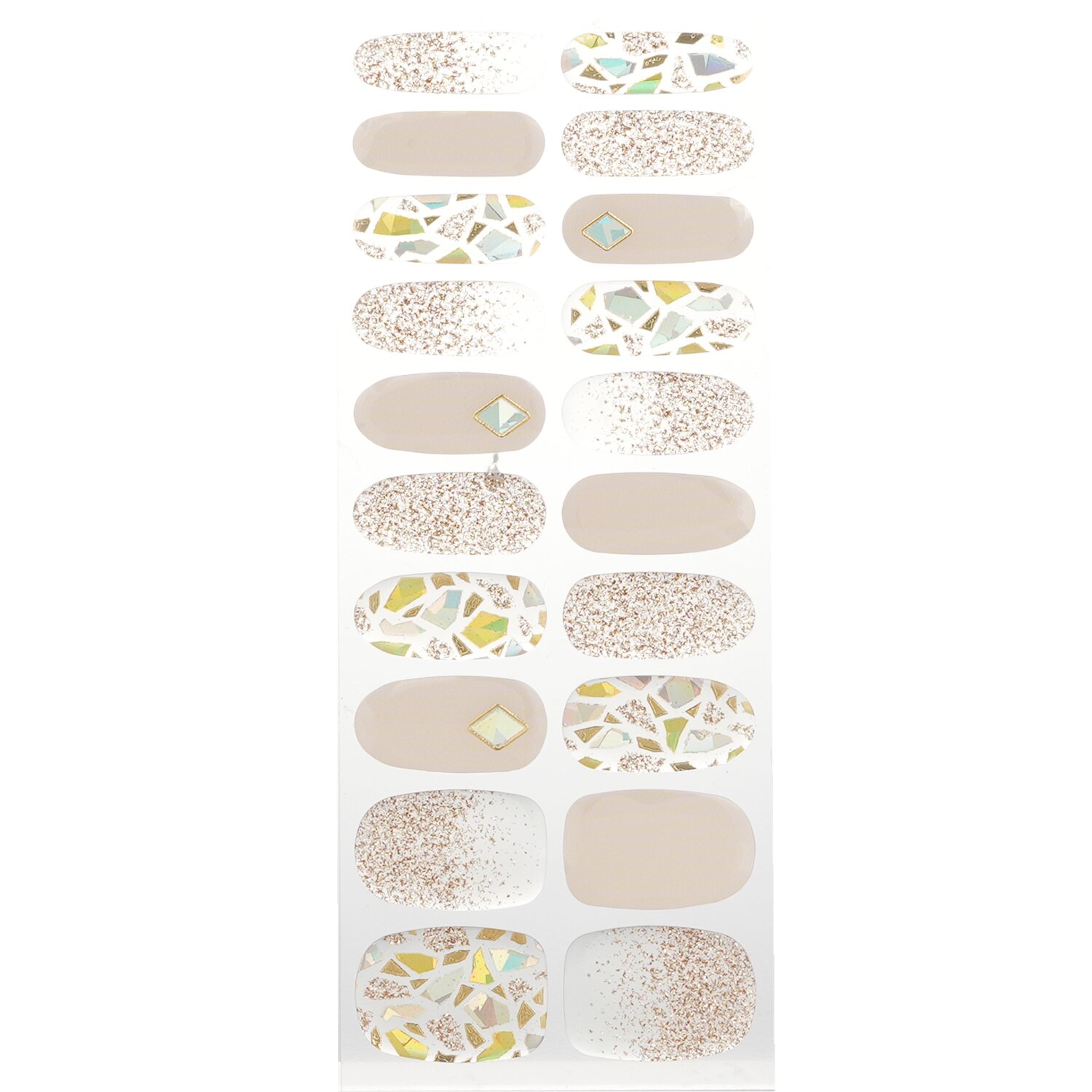 April Korea Nanaglow Nail Sticker 20pcs