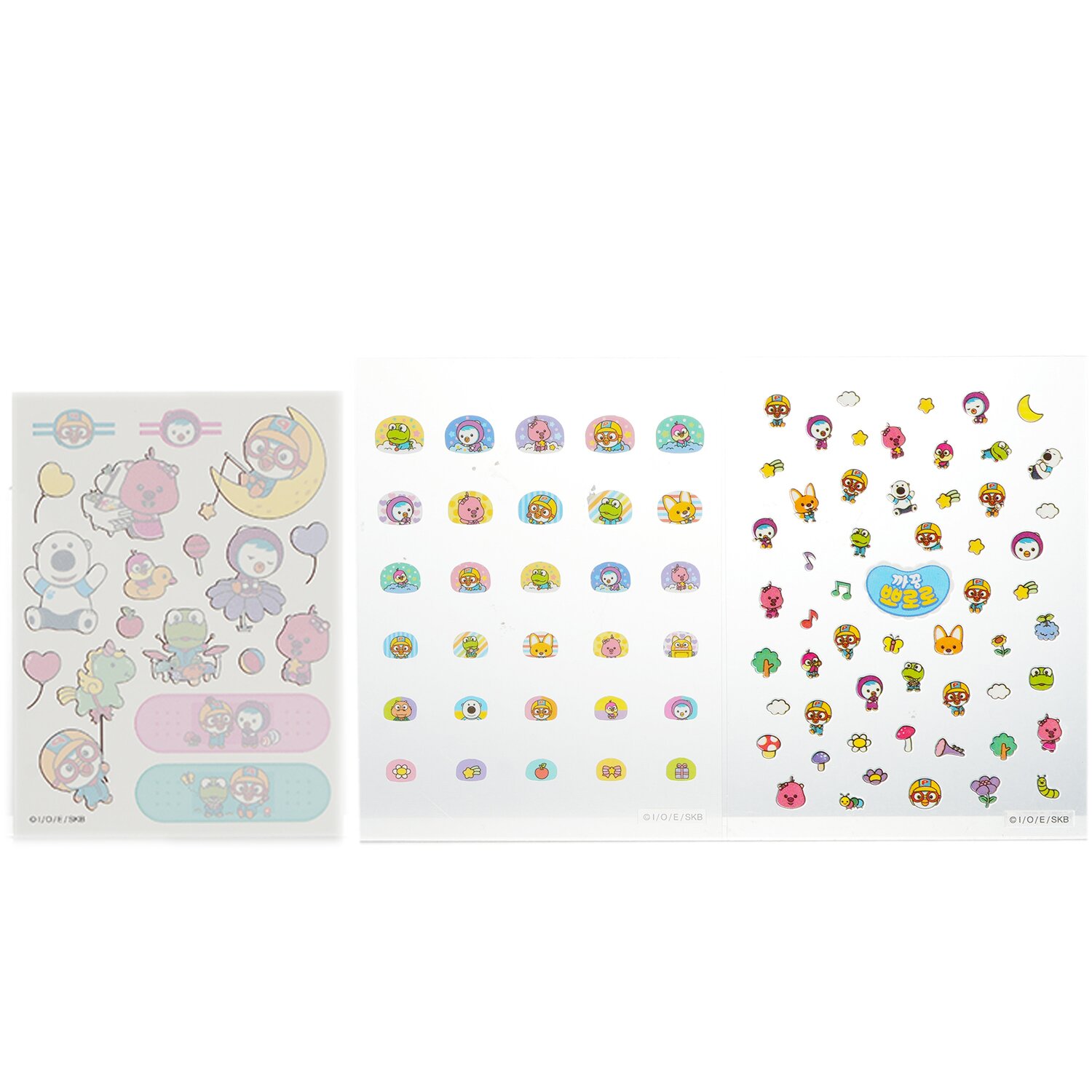 April Korea Pororo Nail + Hand Tattoo 1pc