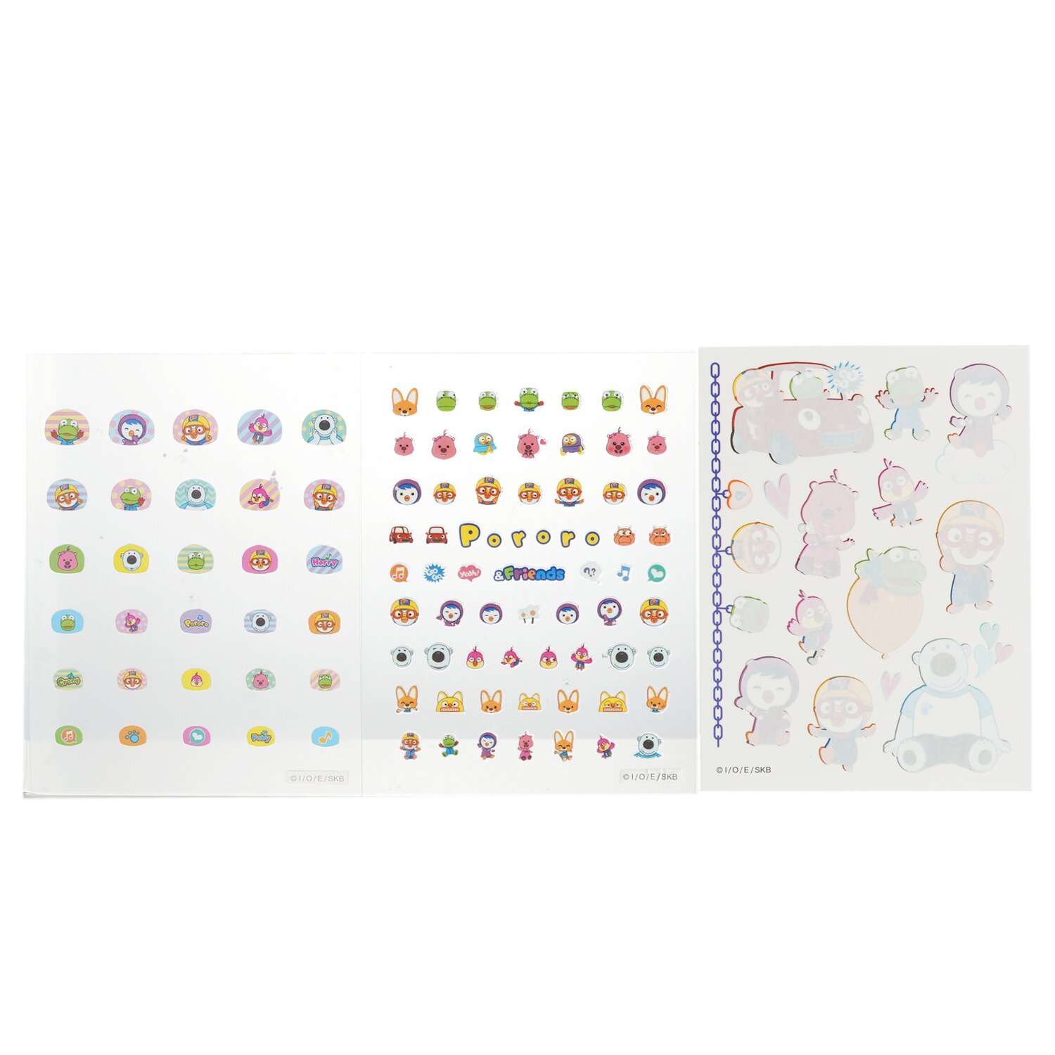 April Korea Pororo Nail + Hand Tattoo 1pc