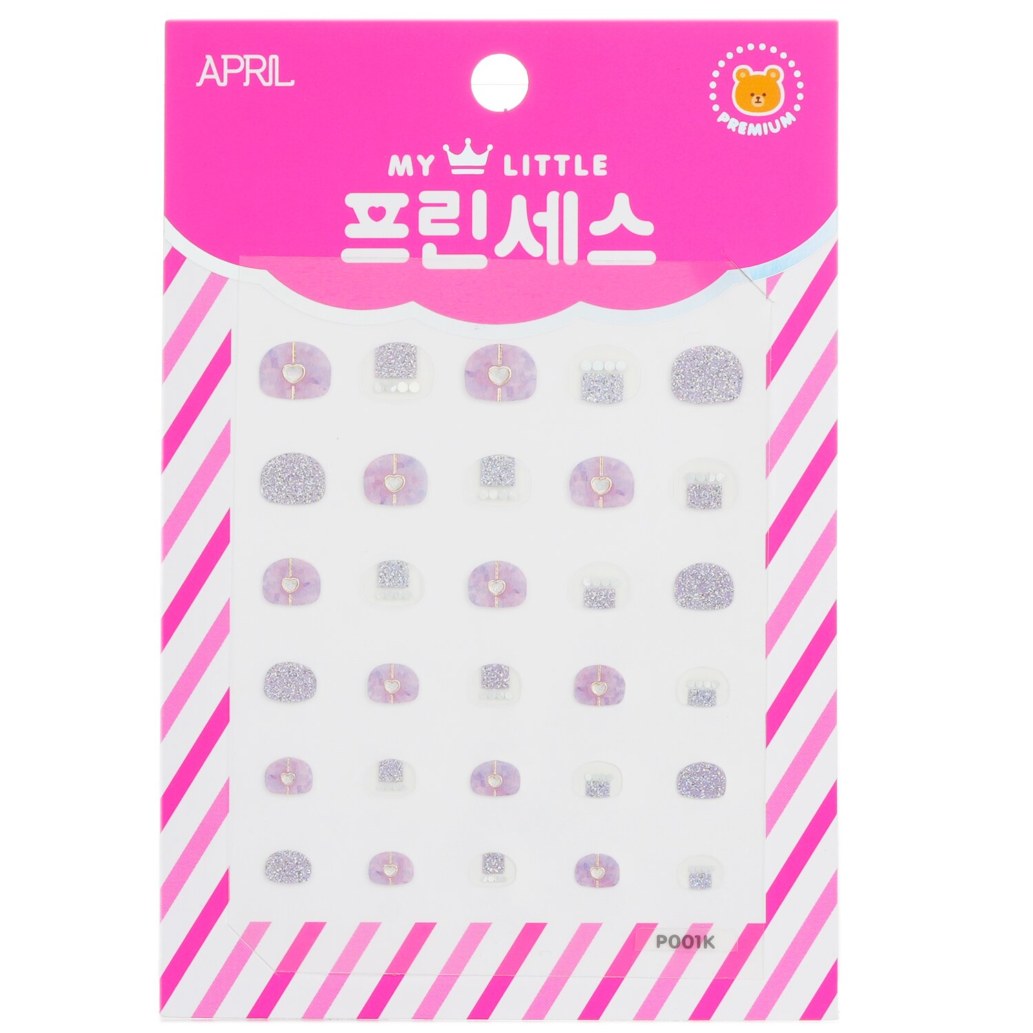 April Korea Princess Kids Nail Sticker 1pack