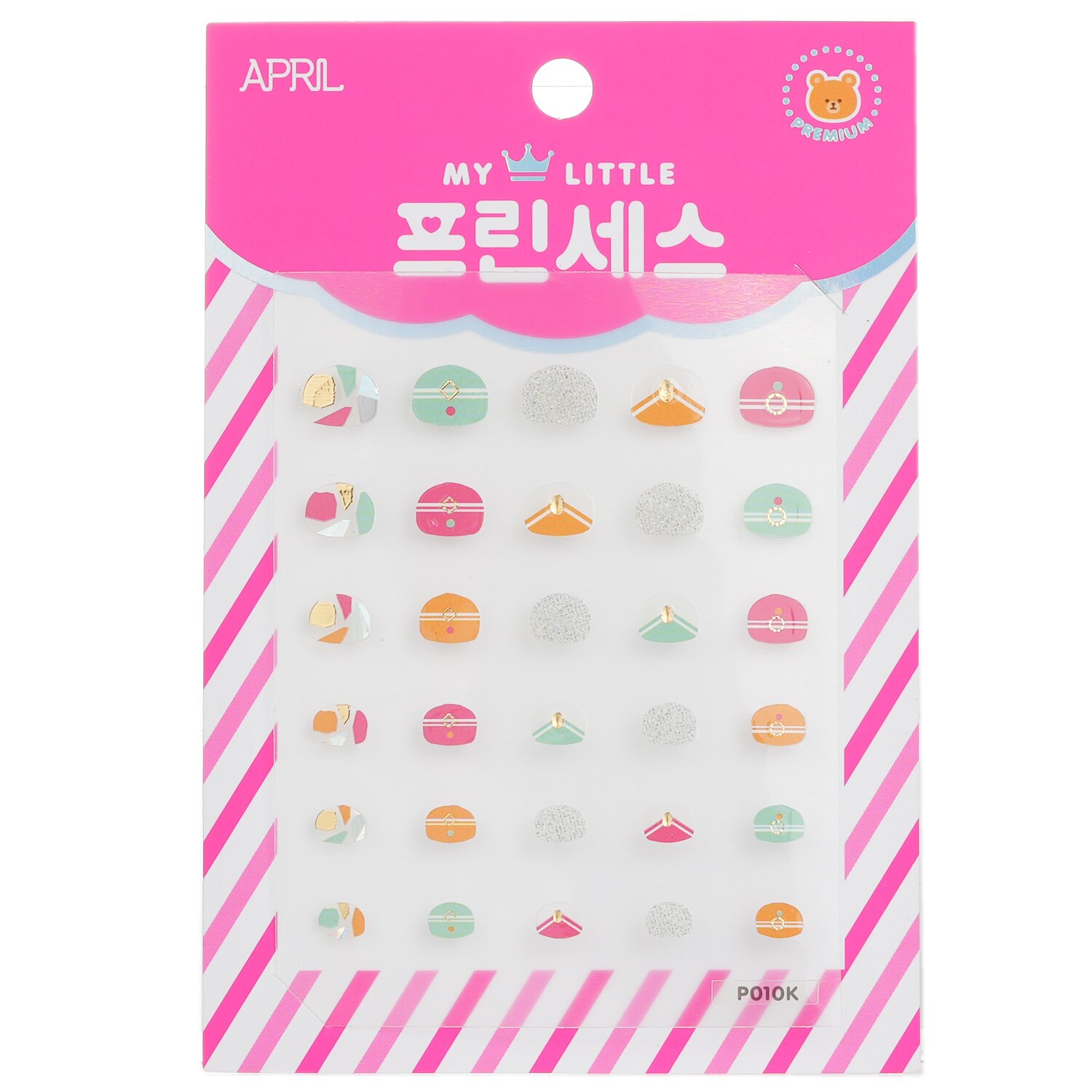 April Korea Princess Kids Nail Sticker 1pack