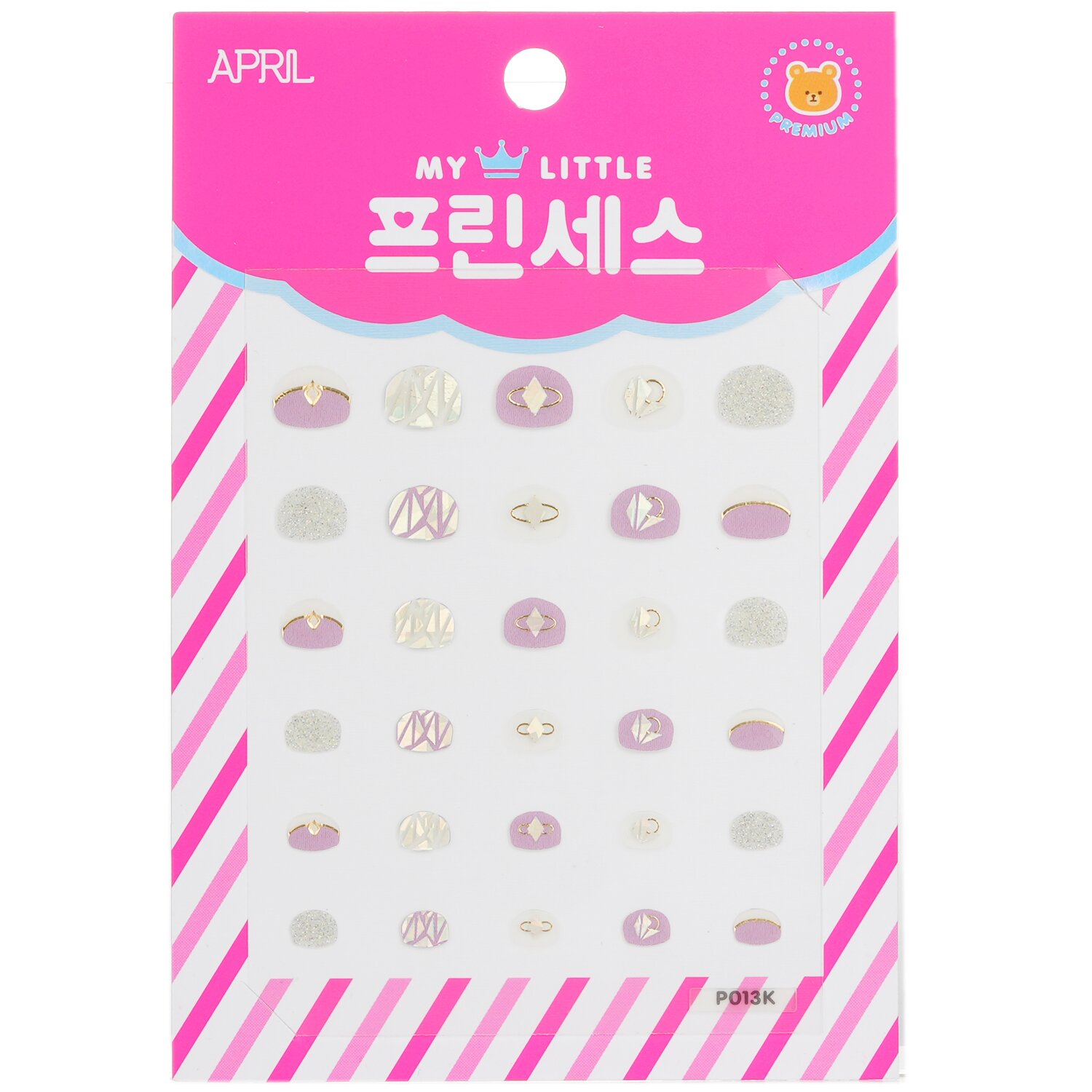April Korea Princess Kids Nail Sticker 1pack