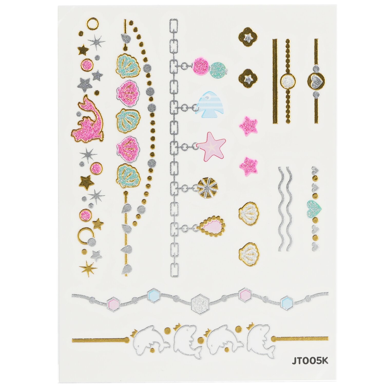 April Korea Princess Jewel Body Sticker 1pc