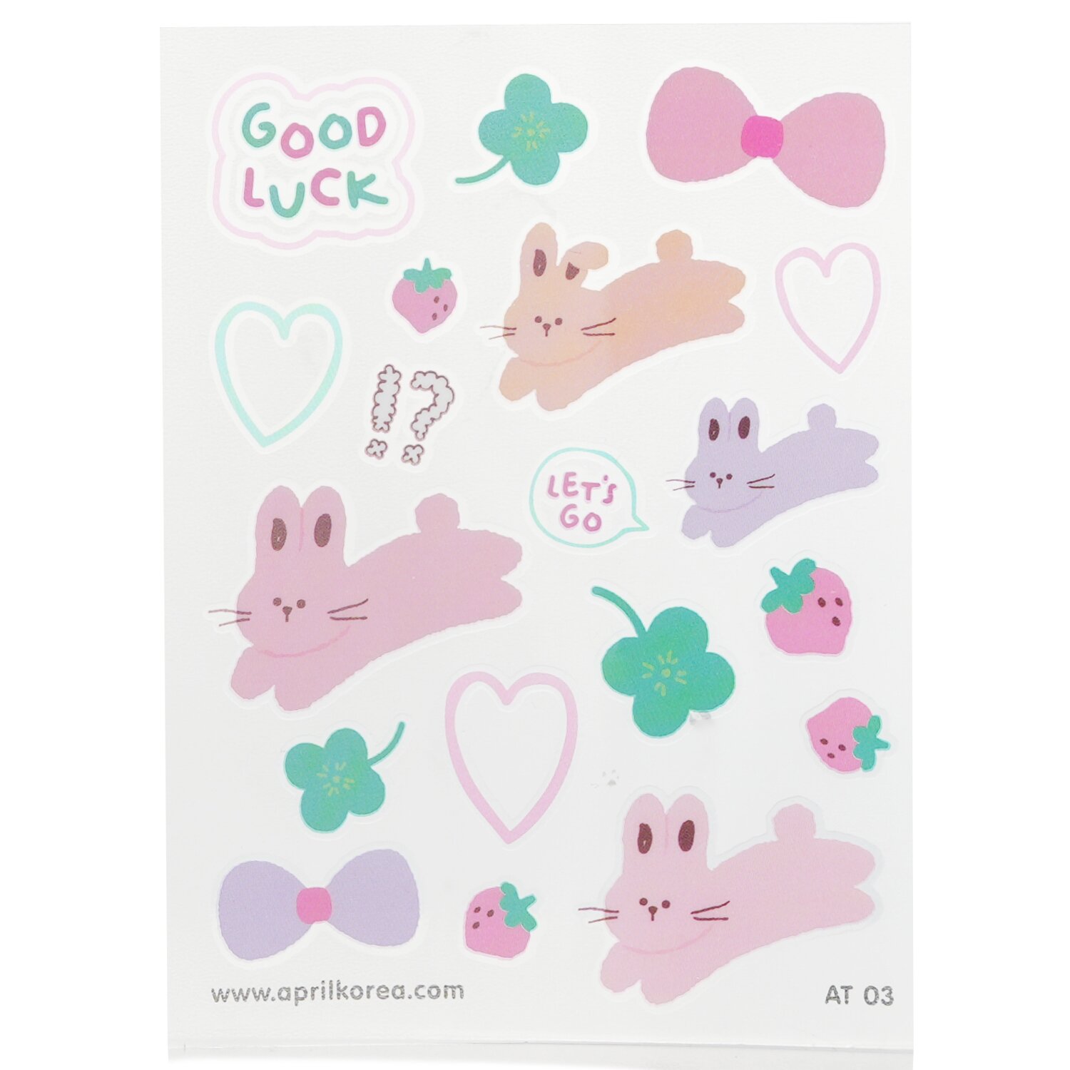 April Korea April Body Sticker 1pc