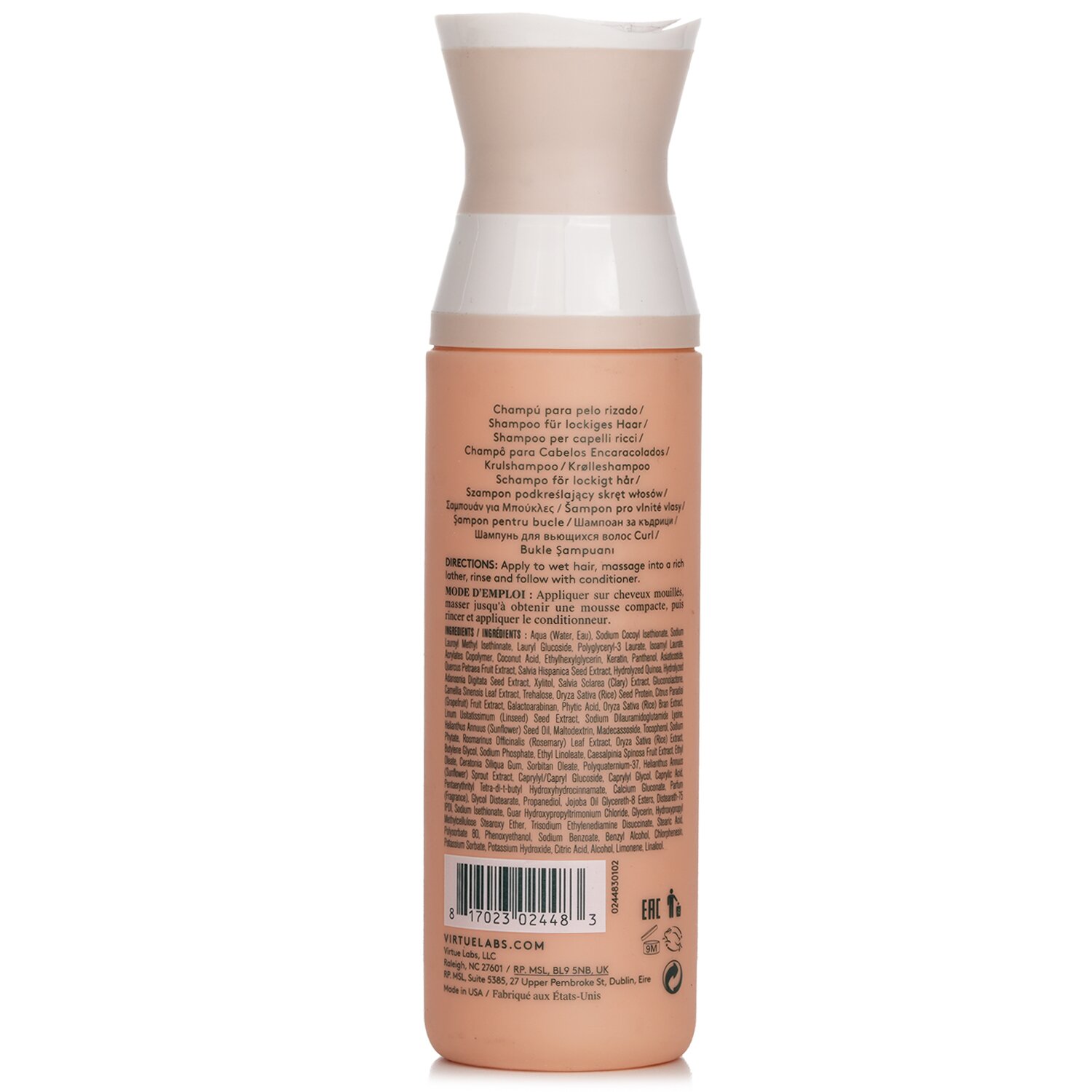 Virtue Curl Shampoo 240ml/8oz