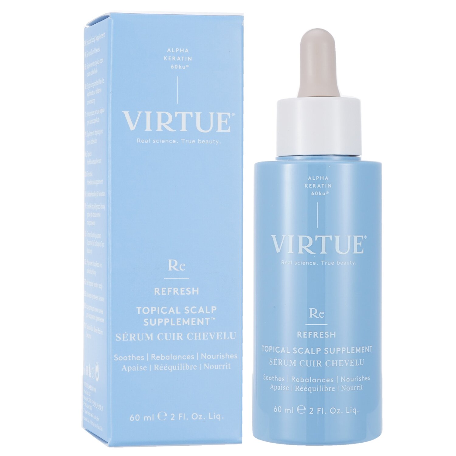 Virtue Refresh Topical Scalp Supplement 60ml/2oz