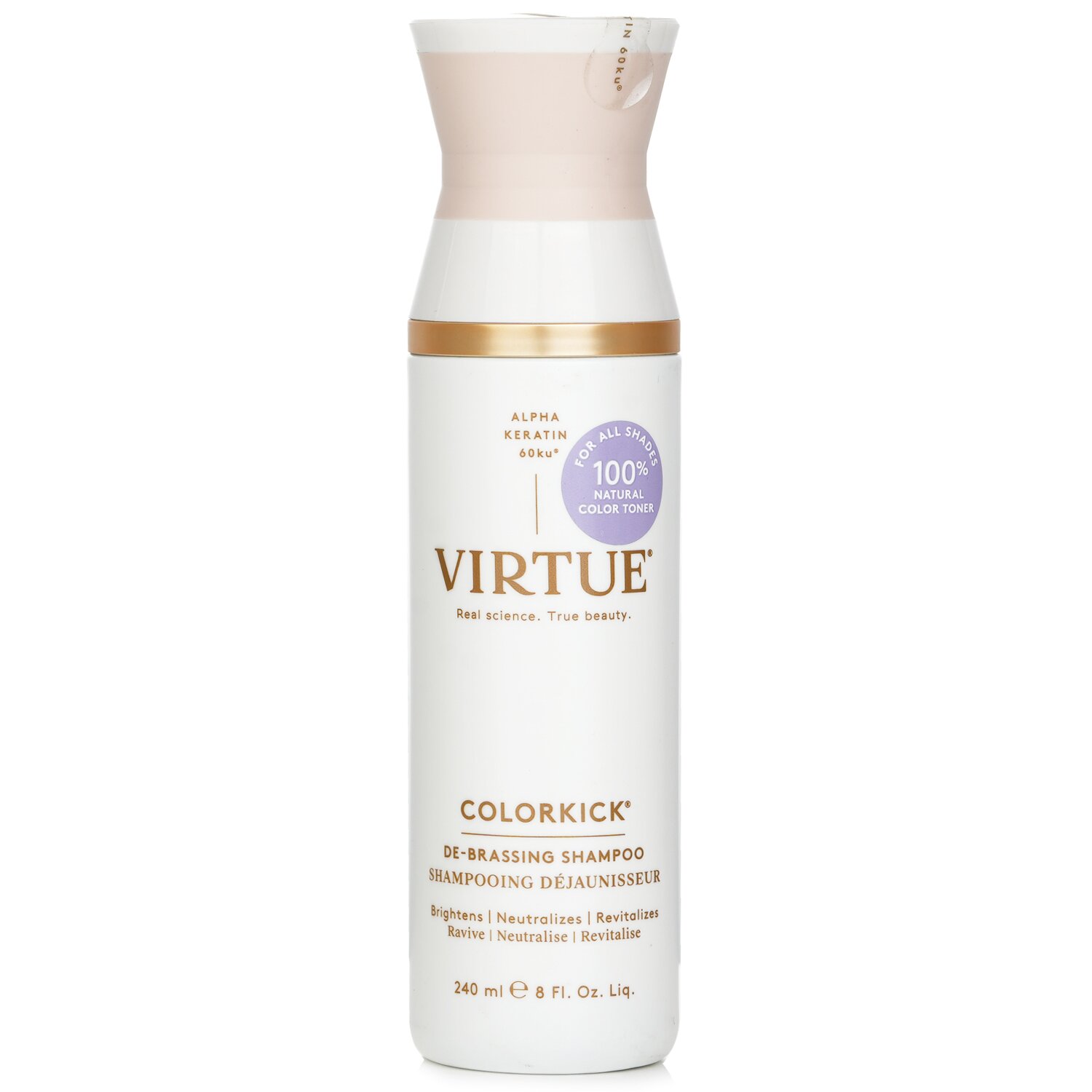 Virtue Colorkick De-Brassing Shampoo 240ml/8oz