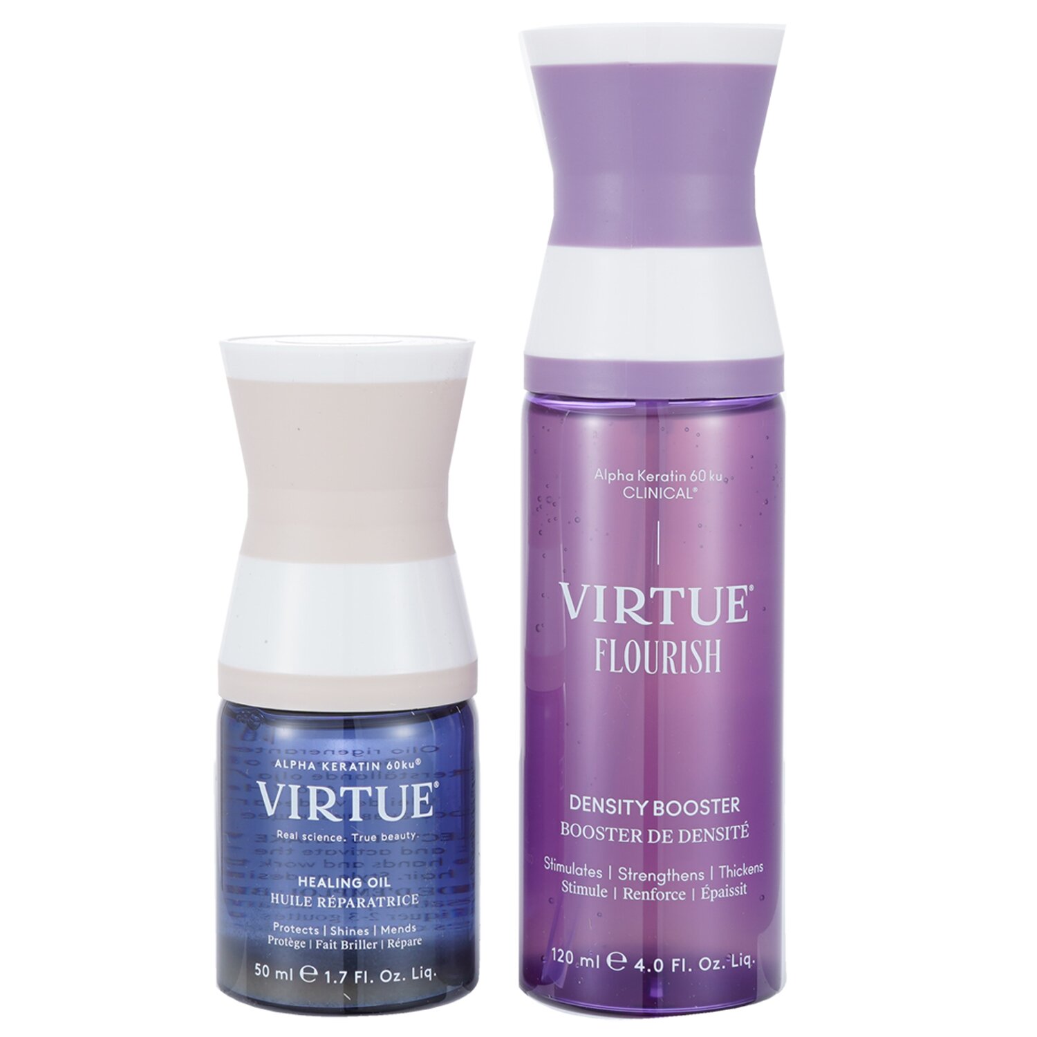 Virtue Nourish & Flourish Duo For Hair Set 2pcs