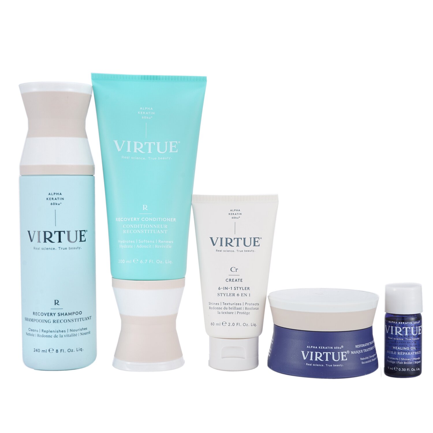Virtue Best-Selling Hair Favorites Set 5pcs