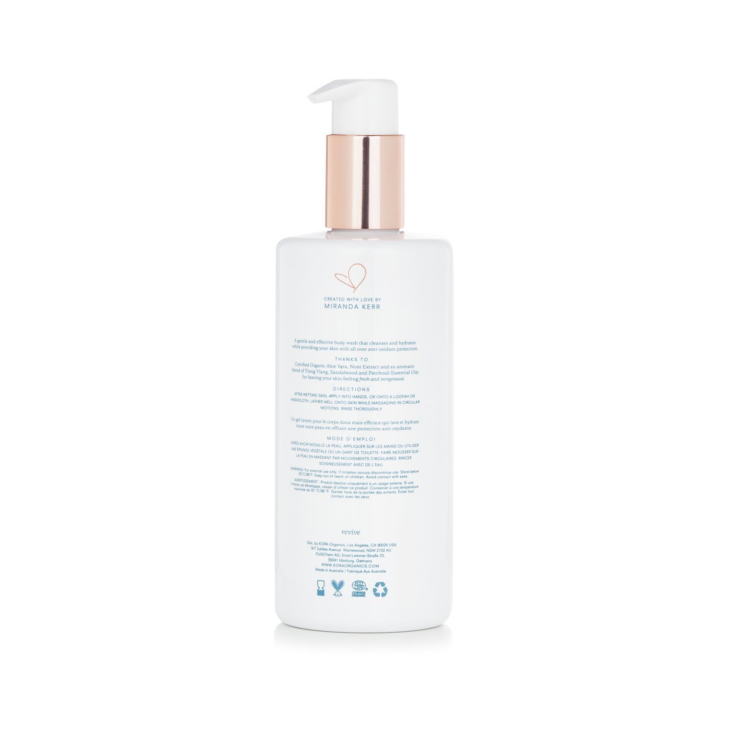 Kora Organics Essential Body Wash (Exp. Date: 06/2023) 300ml/10.14oz