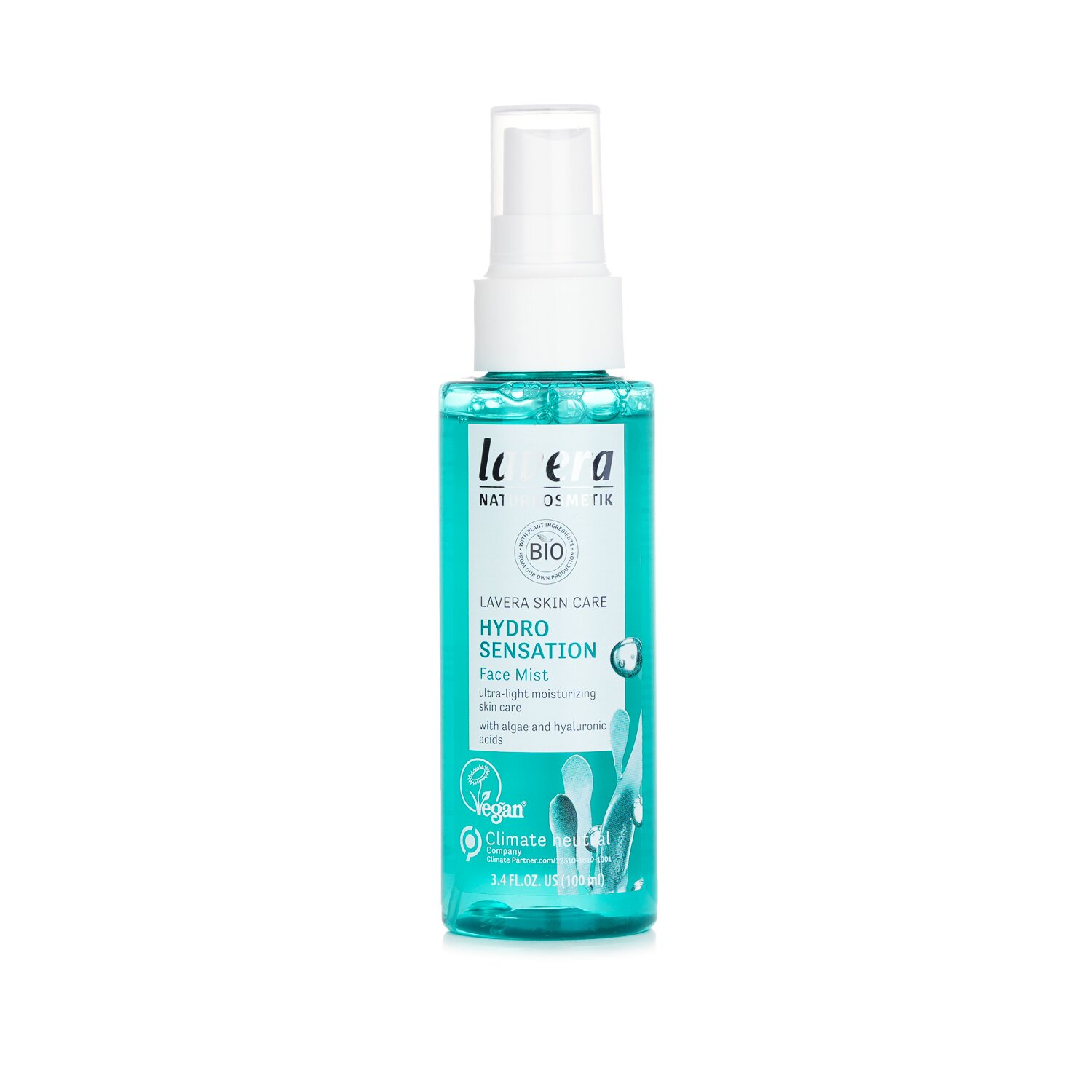 Lavera Hydro Sensation Face Mist With Algae & Hyaluronic acids (Exp. Date: 01/2023) 100ml/3.4oz
