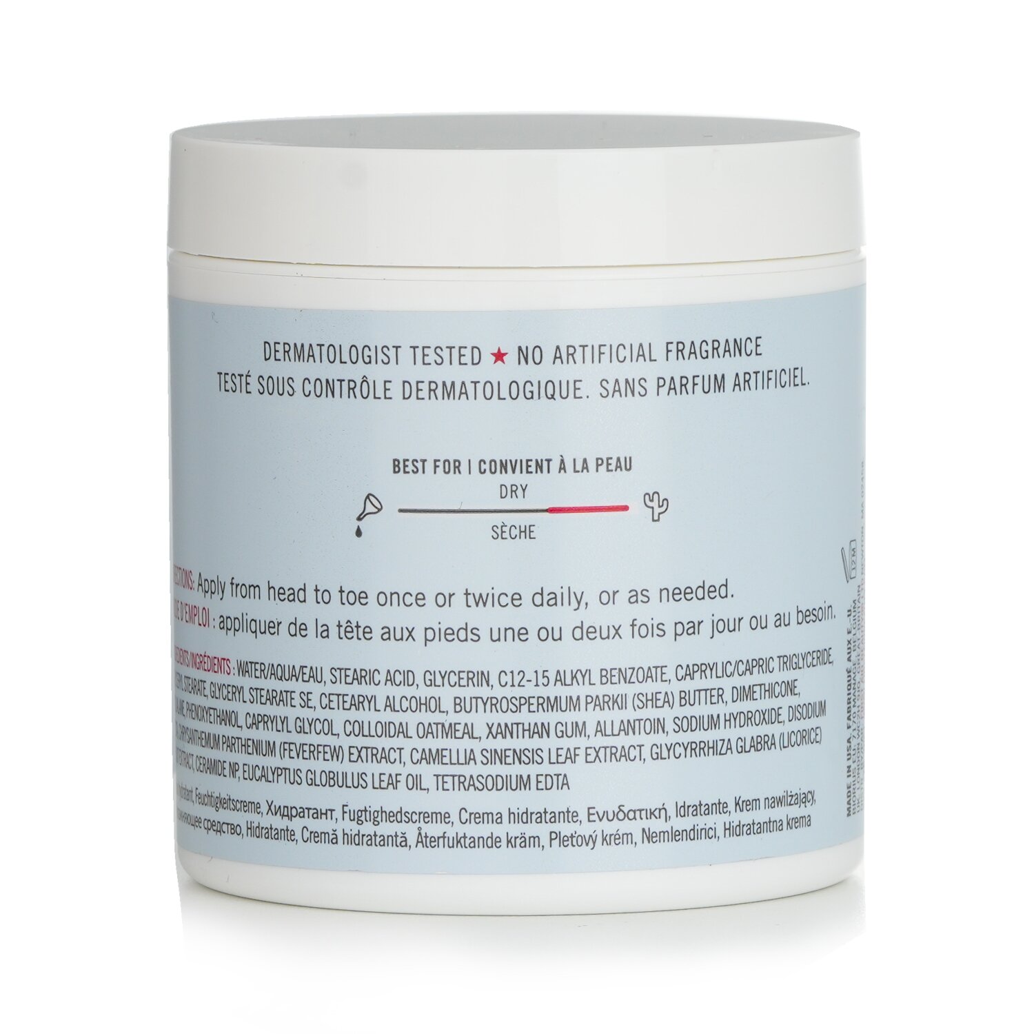 First Aid Beauty Ultra Repair Cream (For Hydration Intense For Dry Parched Skin) 170.1g/6oz