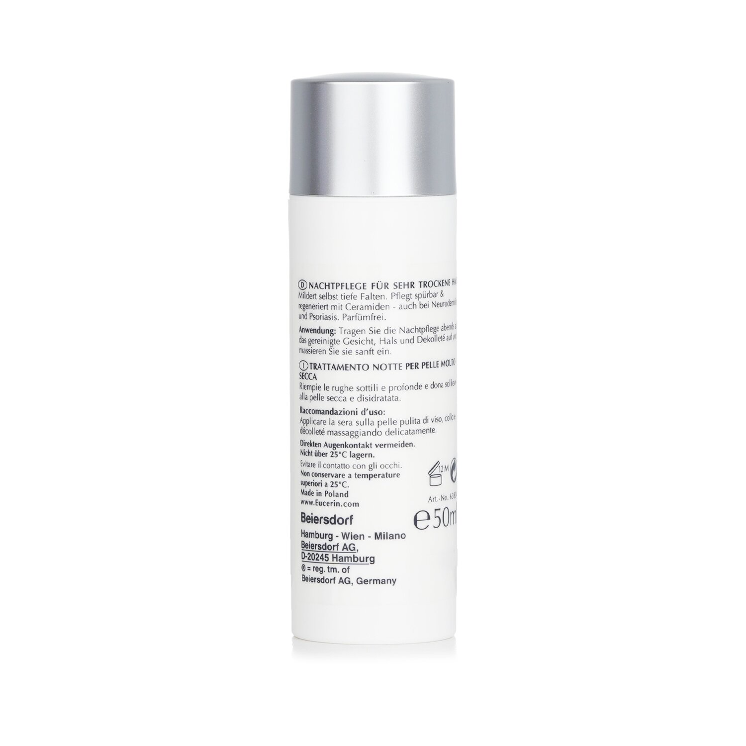 Eucerin Anti Age Hyaluron Filler + 5% Urea Night Cream 50ml