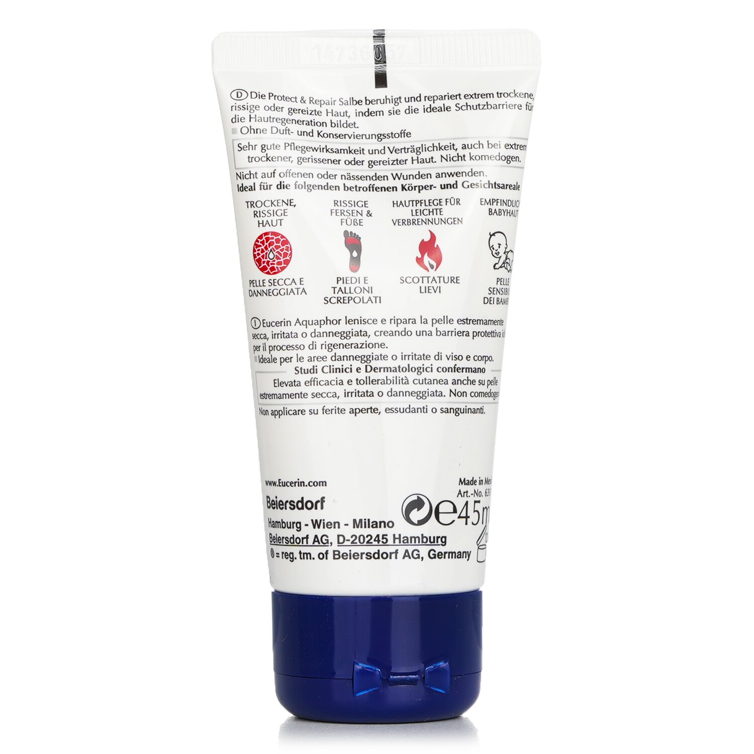 Eucerin (WC) Aquaphor Protect & Repair Salbe 45ml