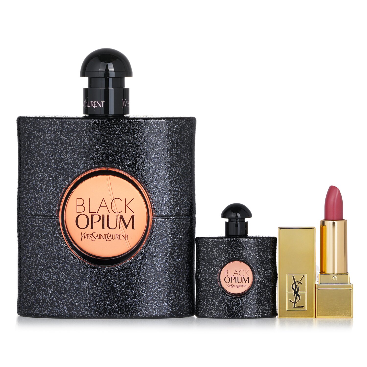 Yves Saint Laurent Black Opium Eau De Parfum Gift Set: 3pcs