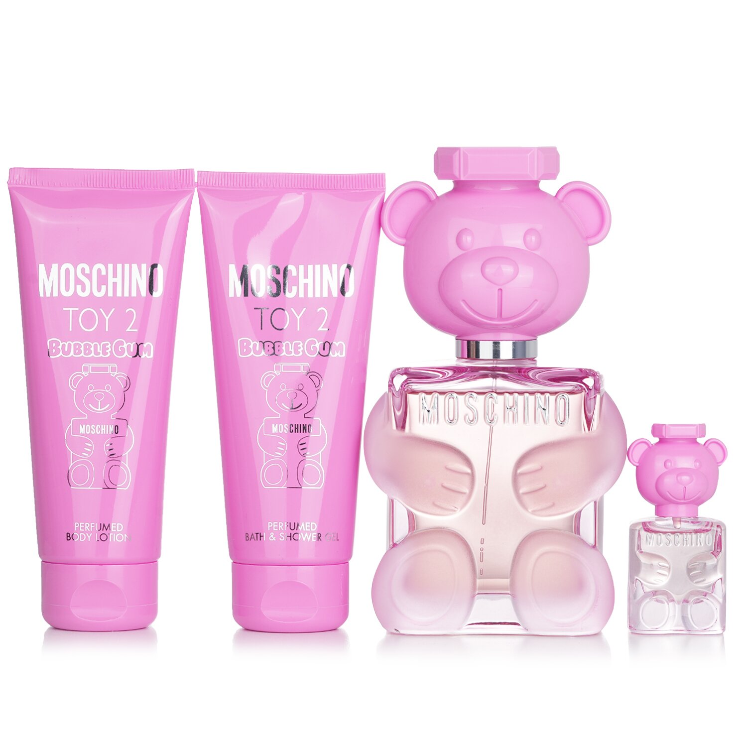 Moschino Toy 2 Bubble Gum Coffret: 4pcs