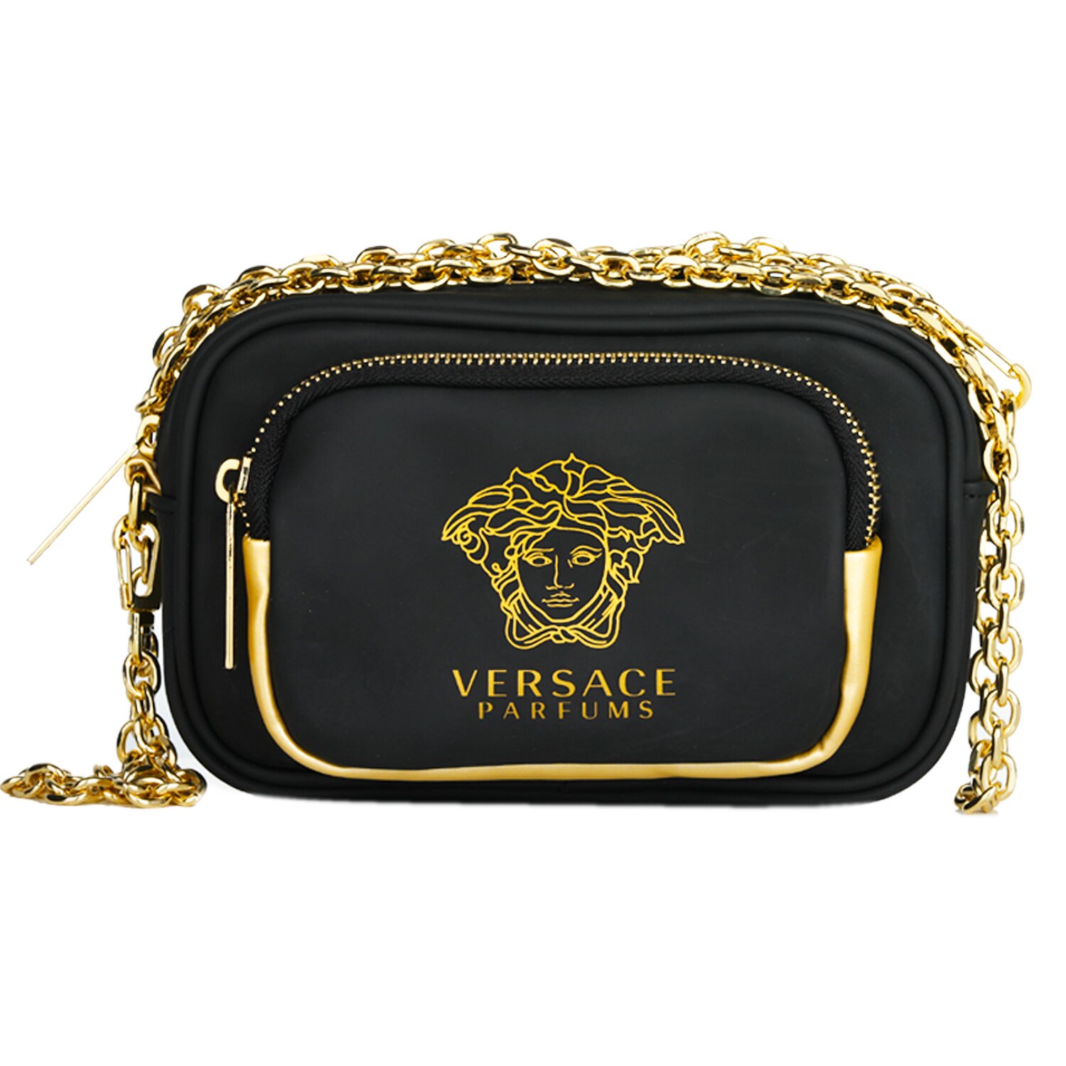 Versace Crystal Noir Coffret: 3pcs+1Bag