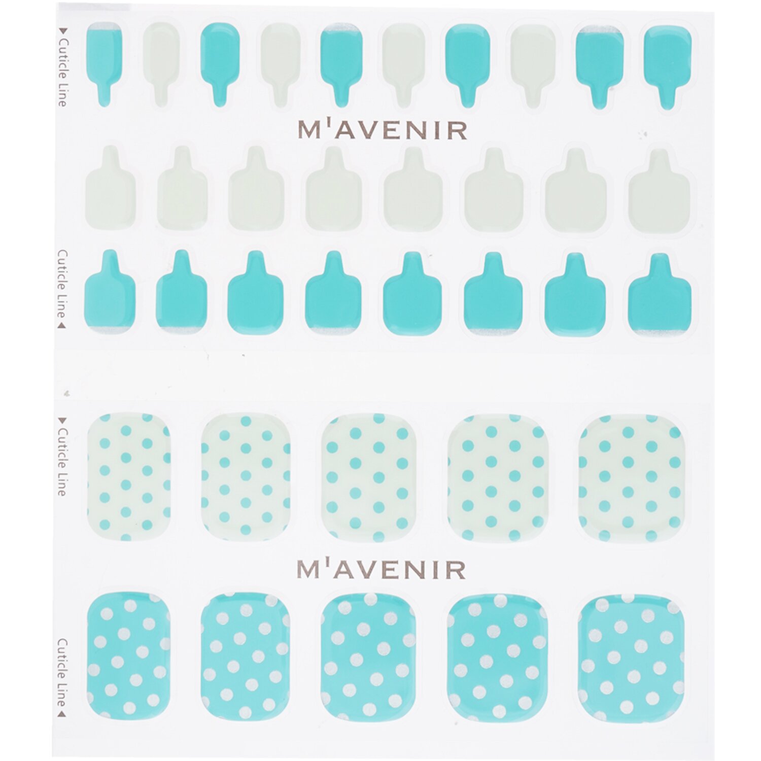 Mavenir Nail Sticker (Patterned) 36pcs