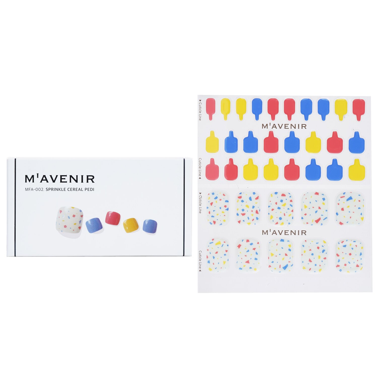 Mavenir Nail Sticker (Patterned) 36pcs