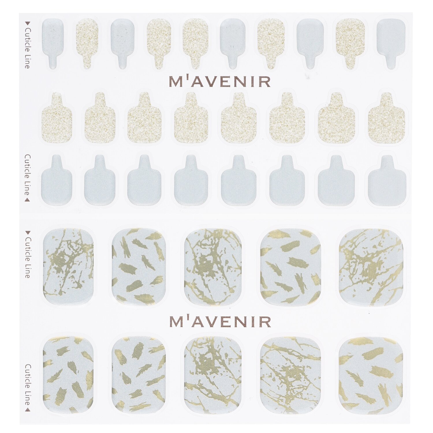 Mavenir Nail Sticker (Patterned) 36pcs