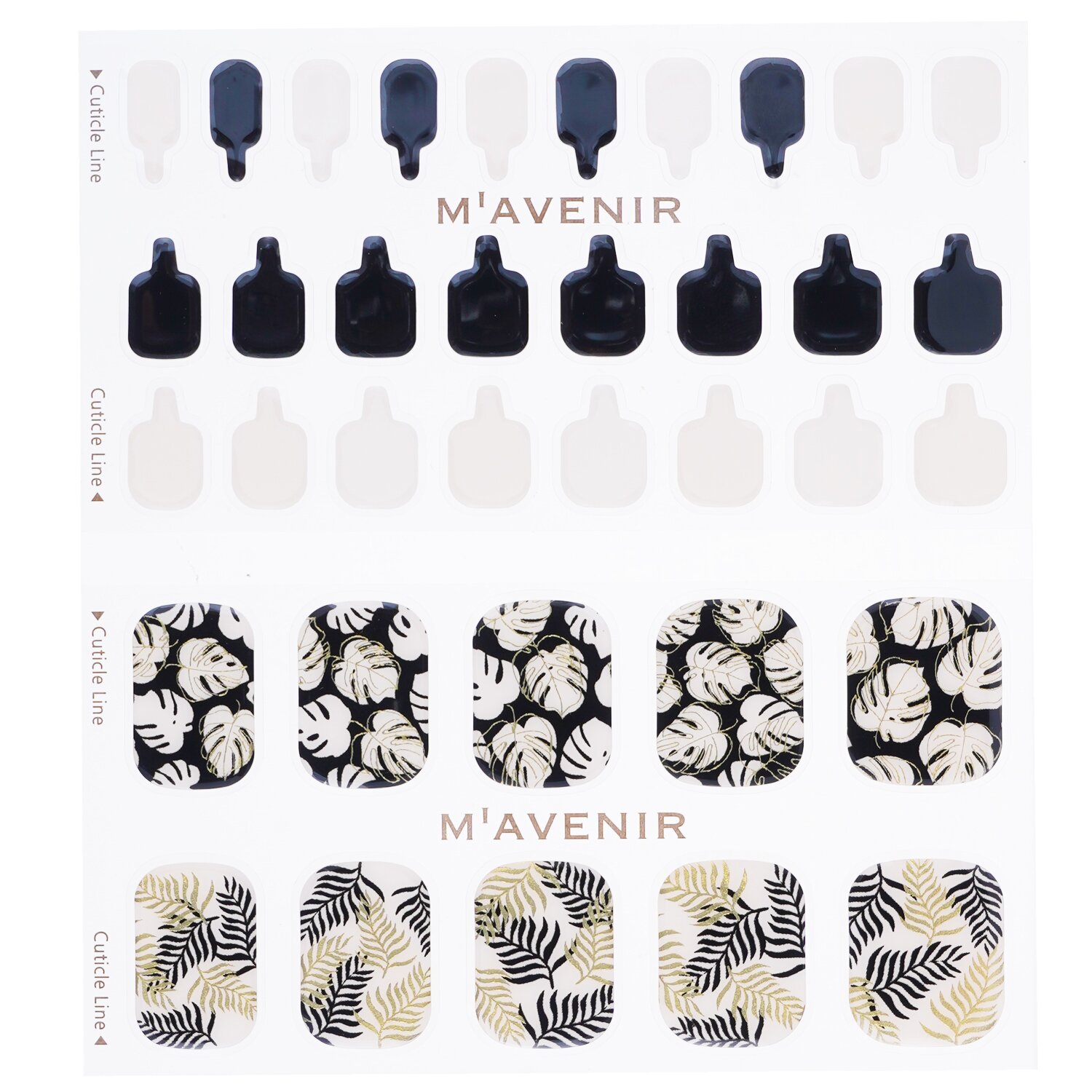 Mavenir Nail Sticker (Patterned) 36pcs