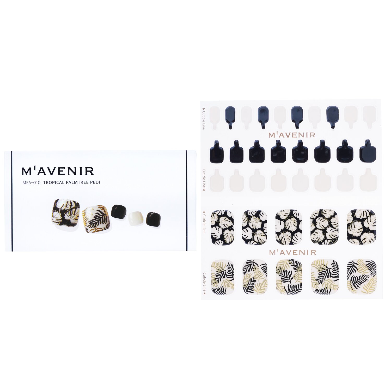 Mavenir Nail Sticker (Patterned) 36pcs