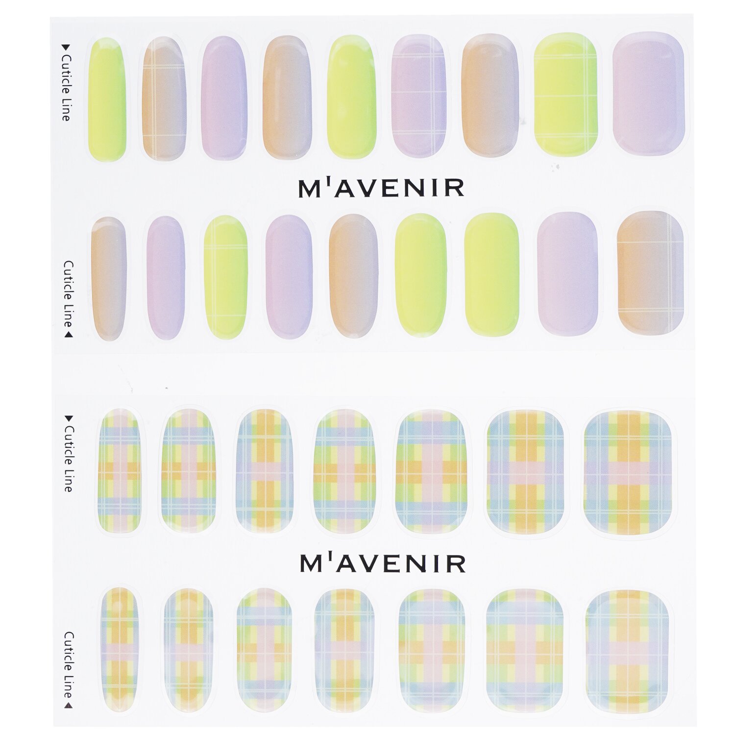 Mavenir Nail Sticker (Patterned) 32pcs