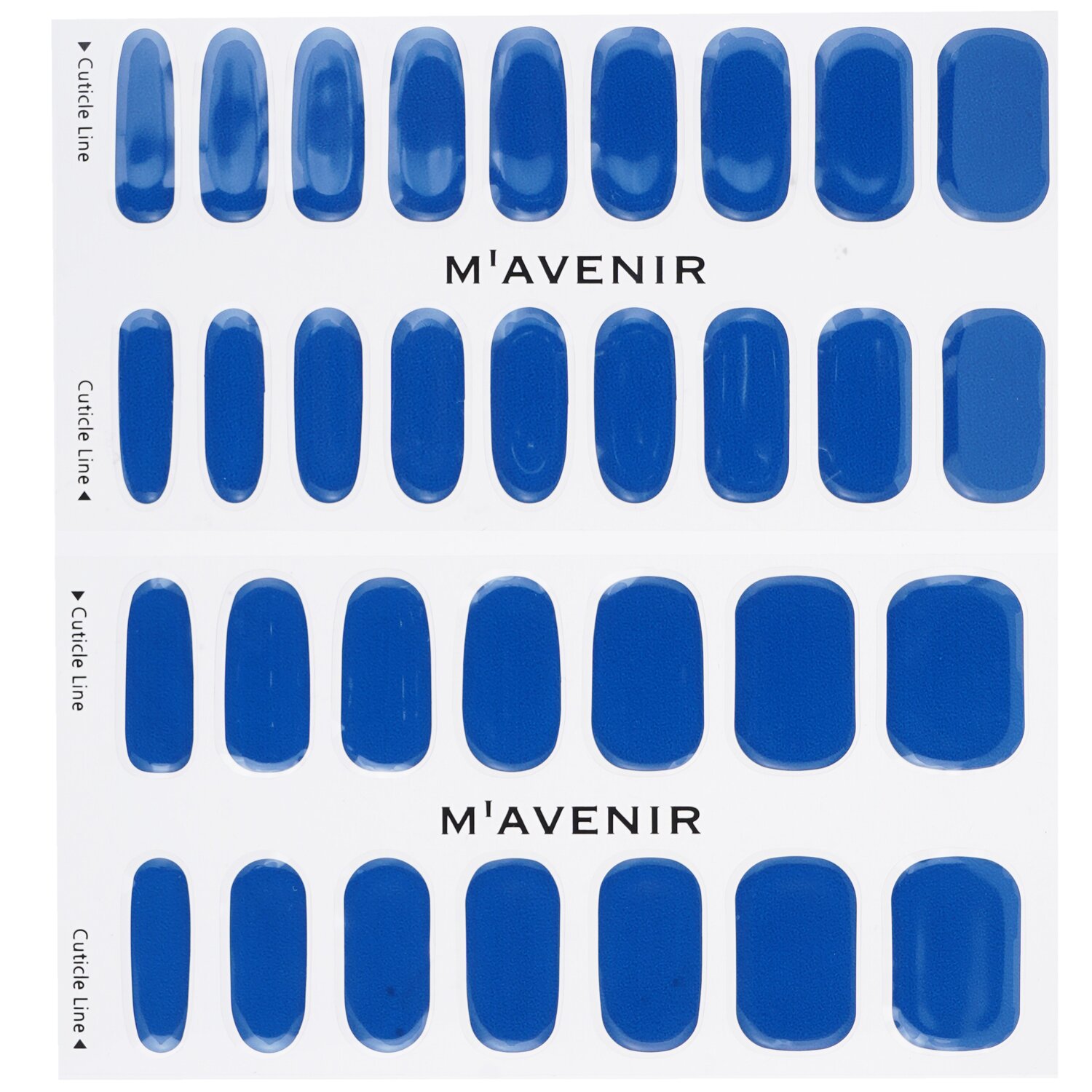 Mavenir Nail Sticker (Blue) 32pcs