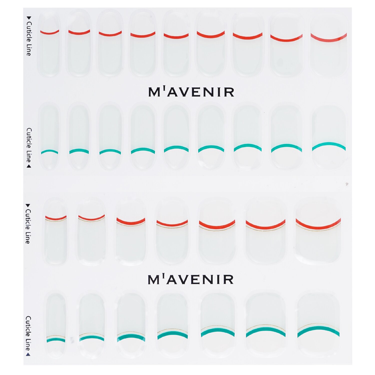 Mavenir Nail Sticker (Patterned) 32pcs