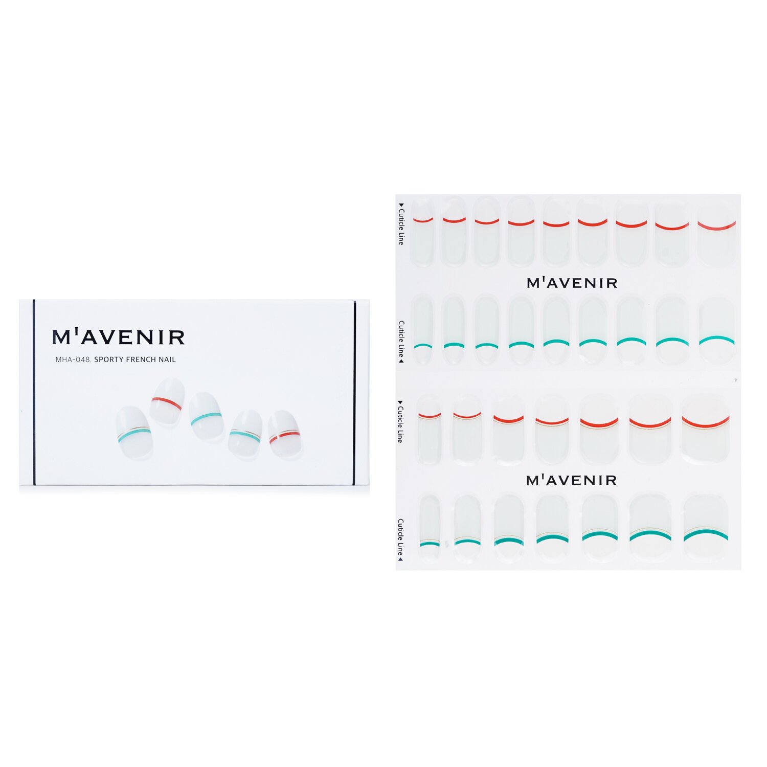 Mavenir Nail Sticker (Patterned) 32pcs