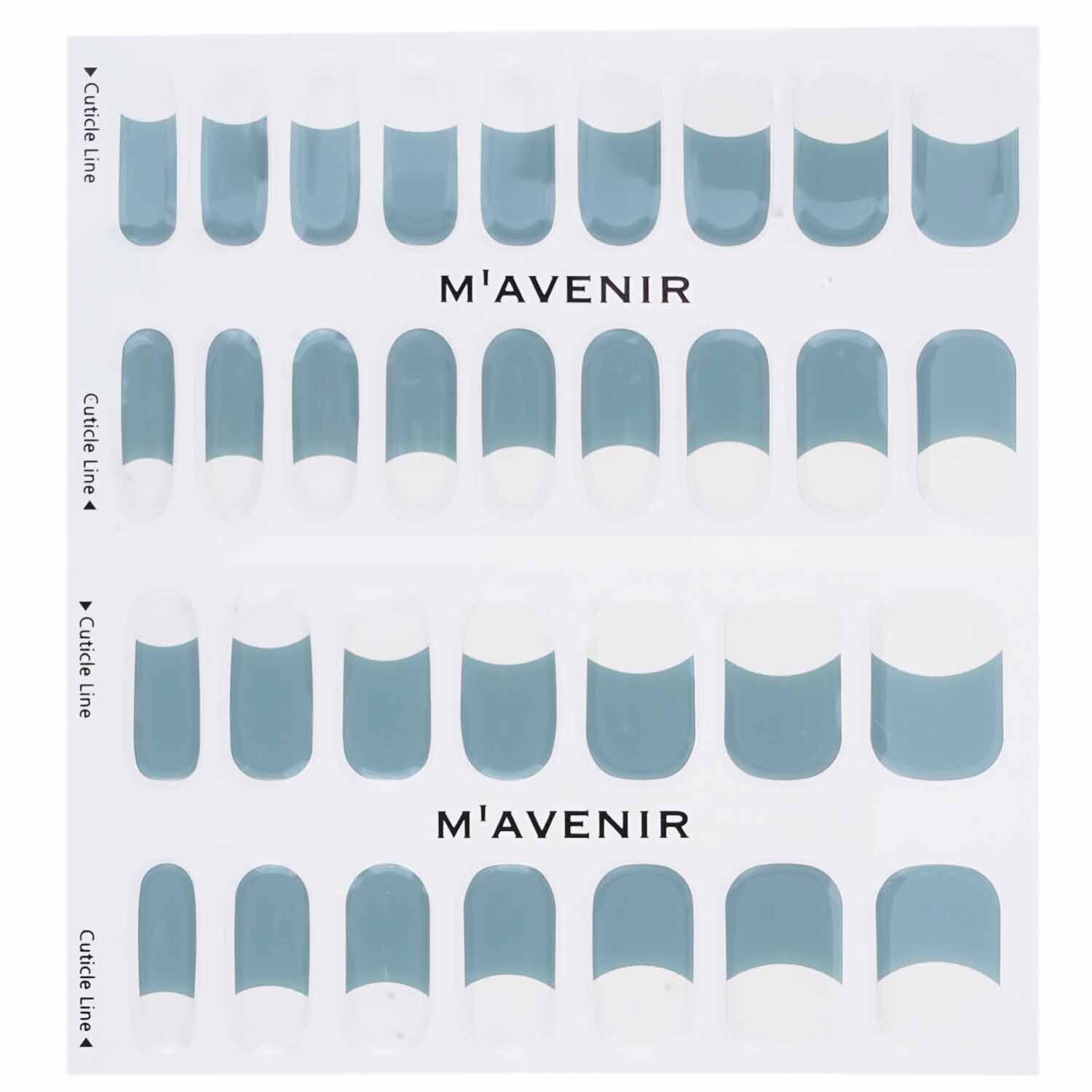 Mavenir Nail Sticker (Blue) 32pcs