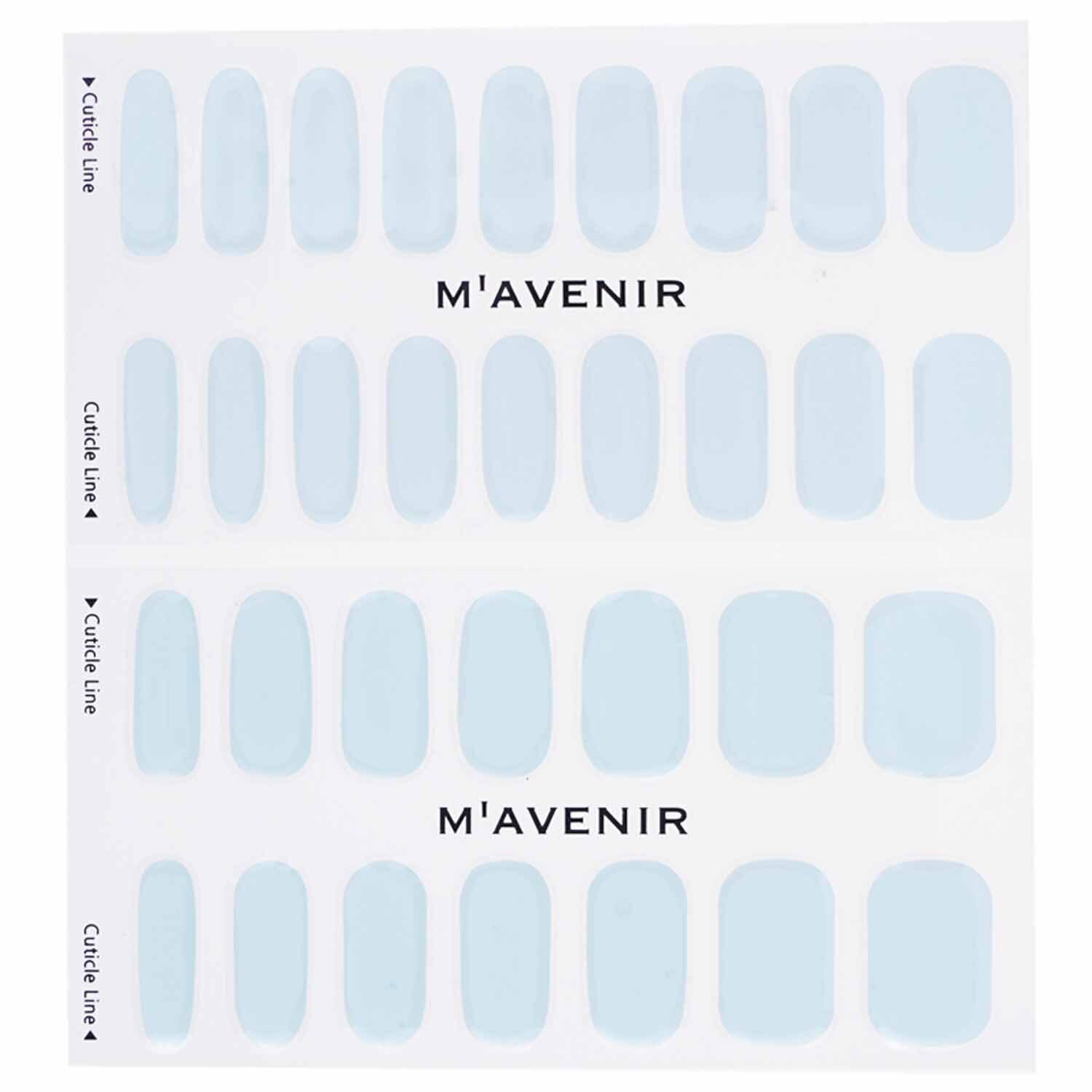 Mavenir Nail Sticker (Blue) 32pcs